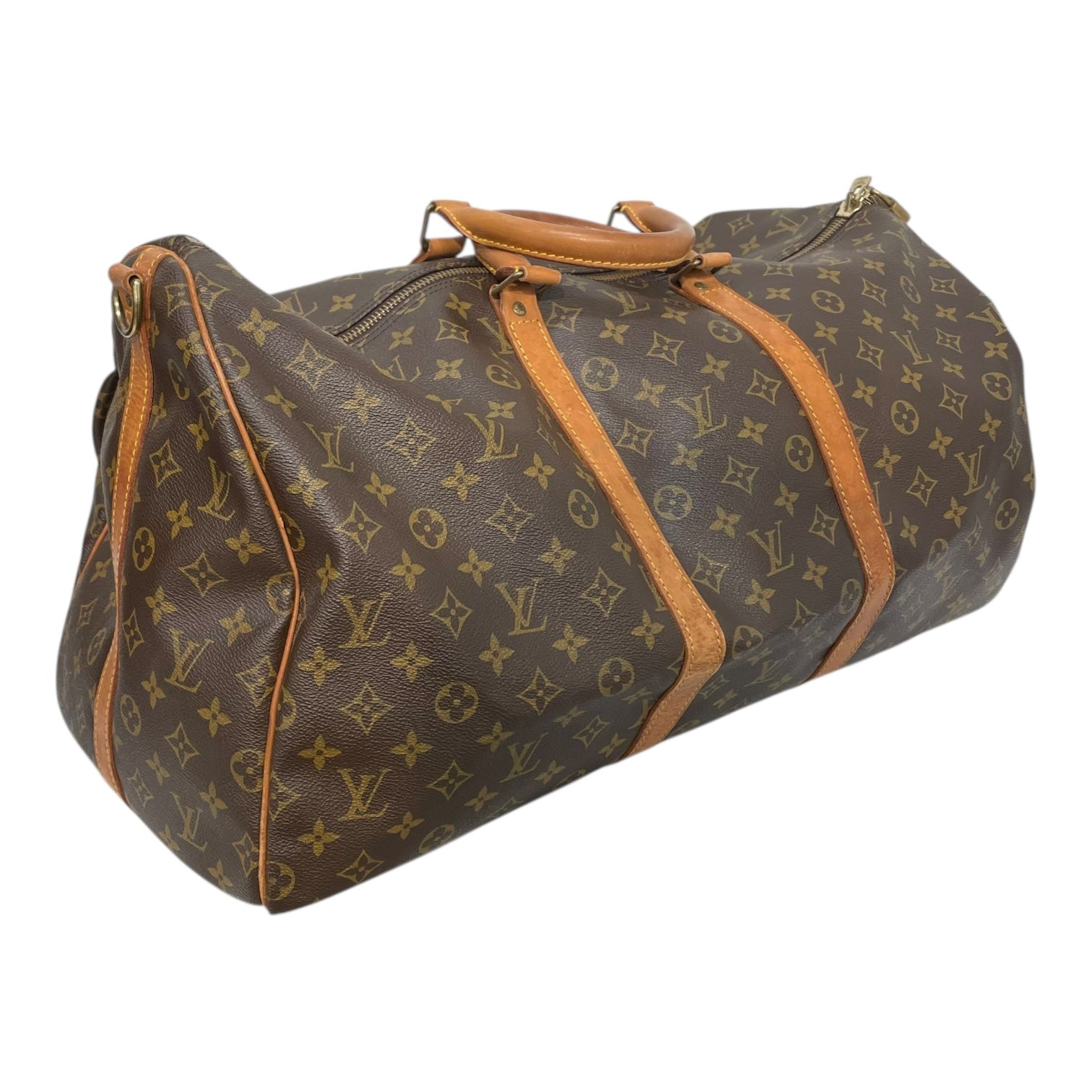 LOUIS VUITTON/Bag/Monogram/Leather/BRW/keep all 55 view 3