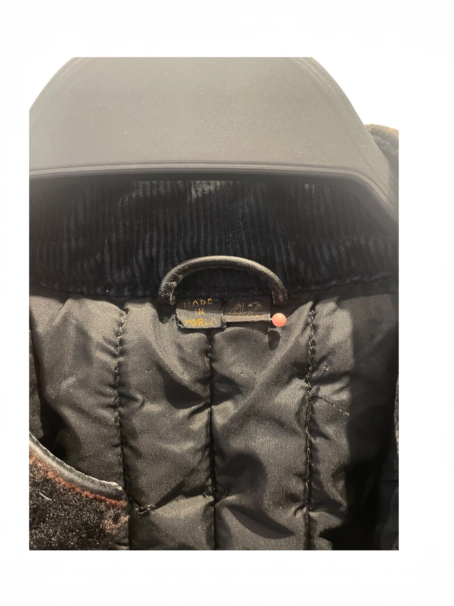 Leather Jacket/Leather Jkt/42/Leather/BLK/ view 3