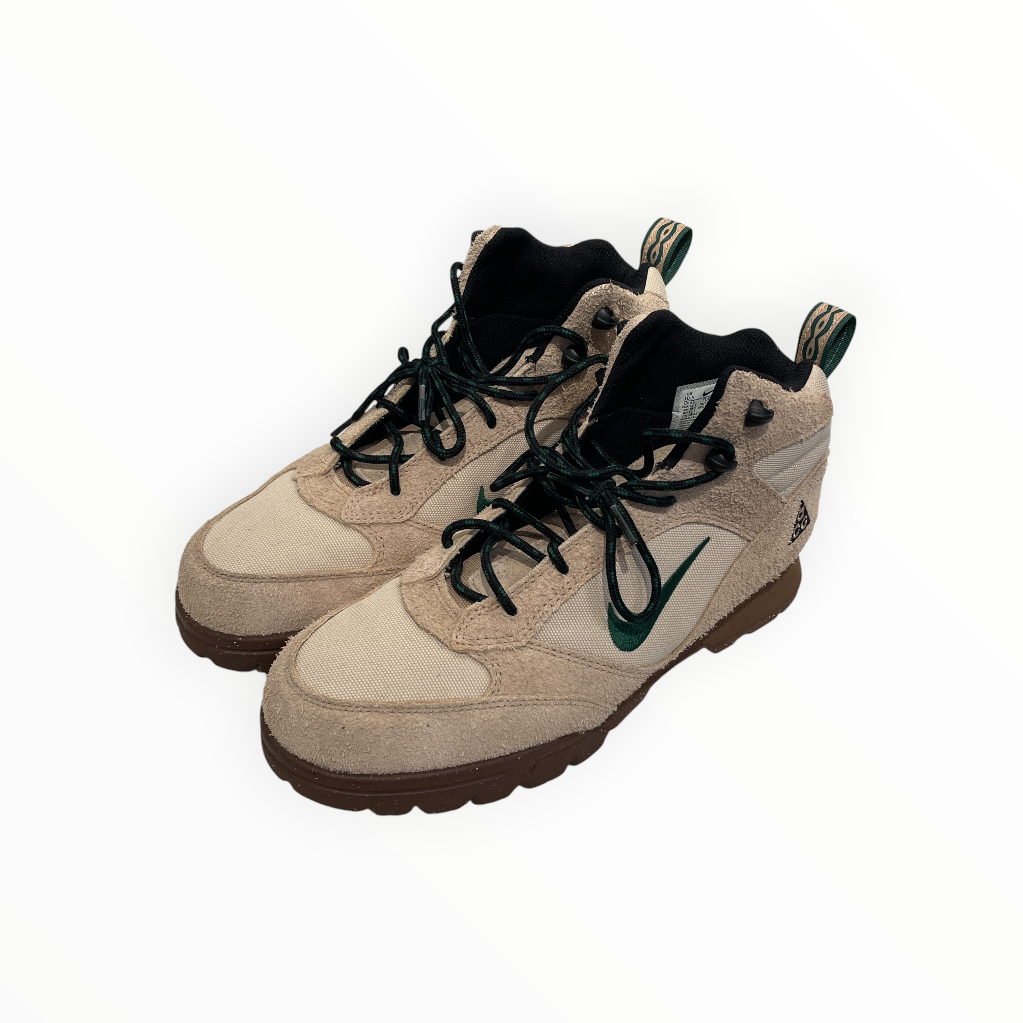 NIKE ACG/Trekking Boots/US 10.5/Suede/BEG/TOR MID BOOT view 1