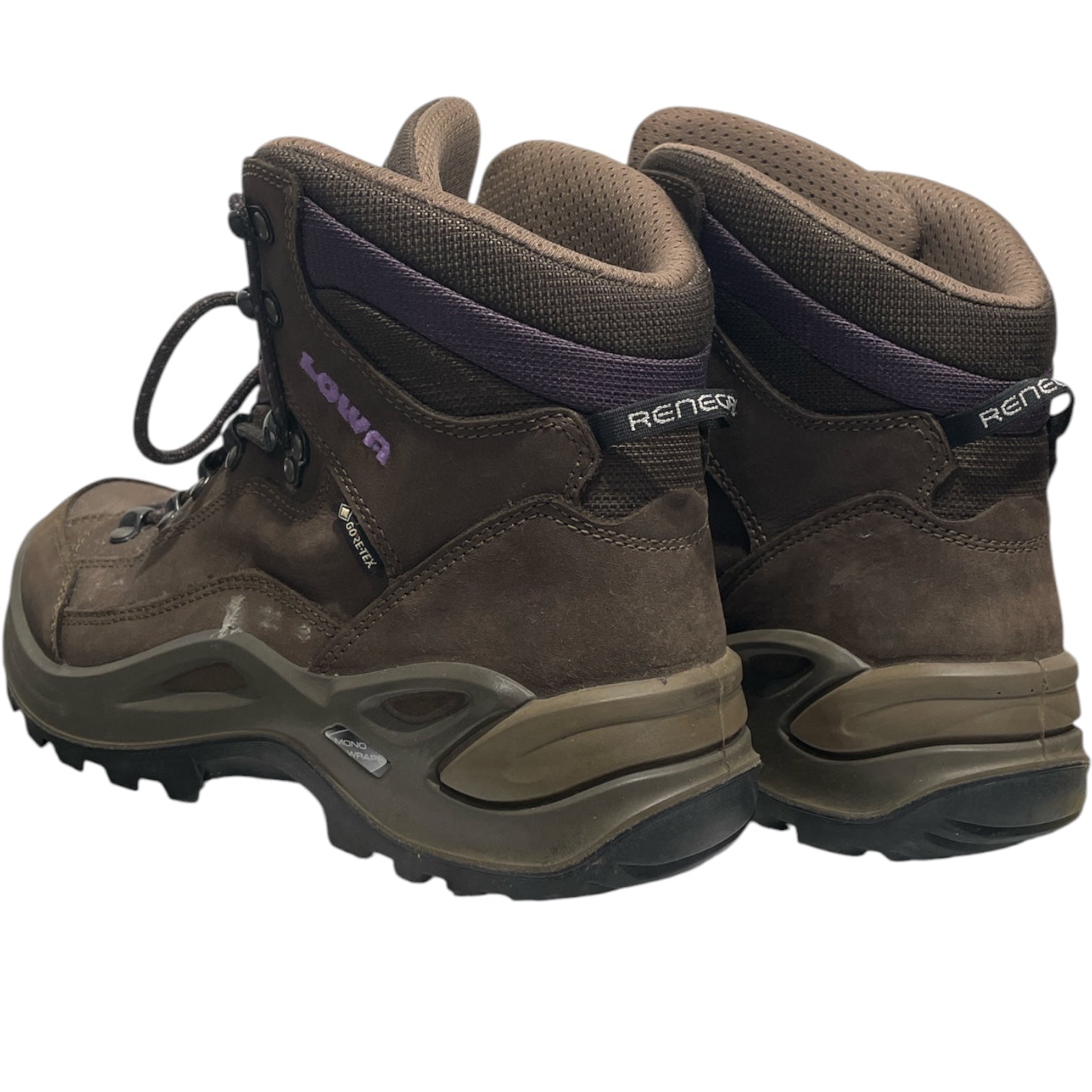 LOWA/Trekking Boots/US 8.5/Leather/BRW/RENEGADE GTX view 2