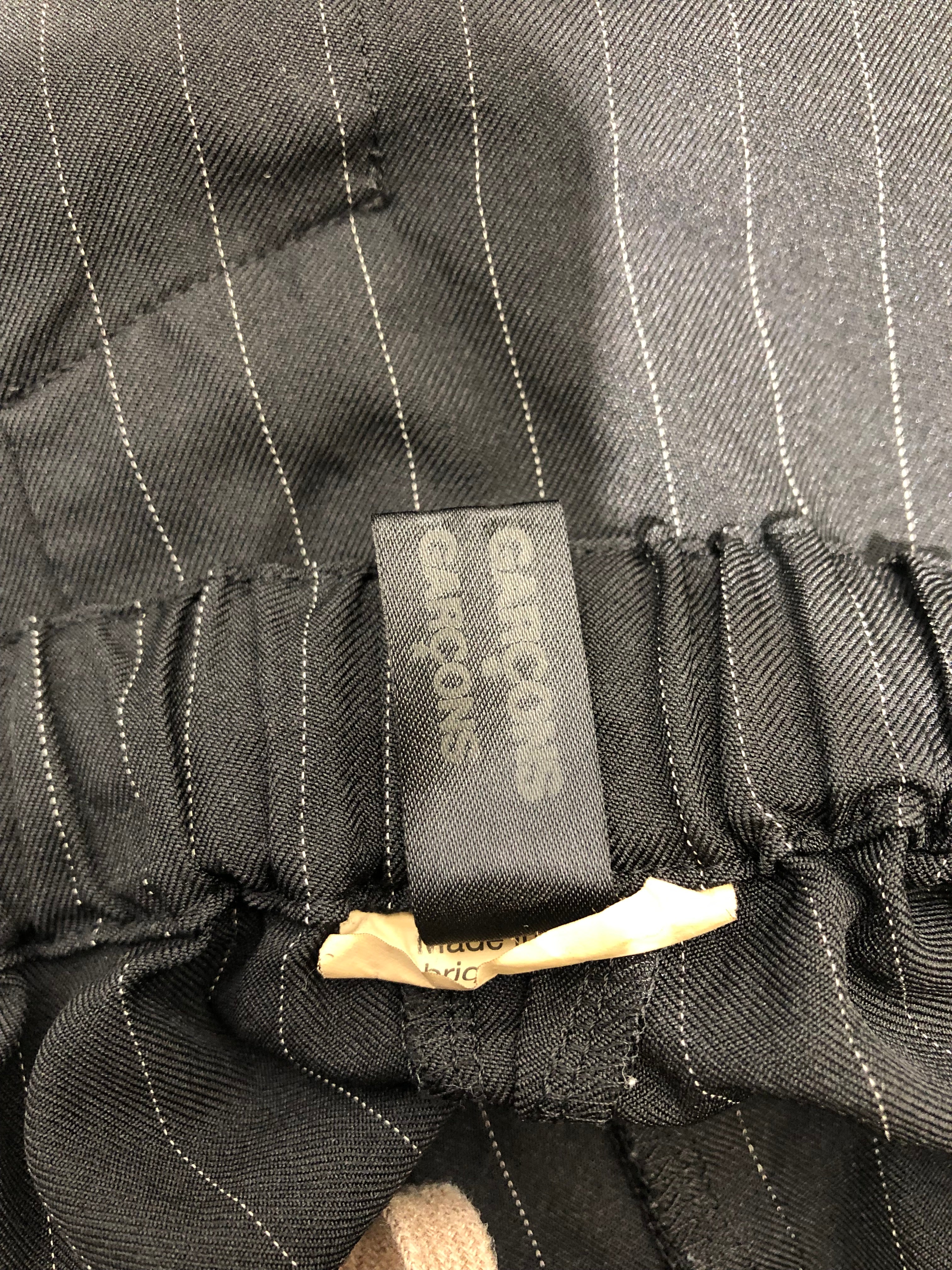 COMME des GARCONS COMME des GARCONS/Skirt/XS/Black/Polyester/Stripe/RN-S013/RN-S013 view 3