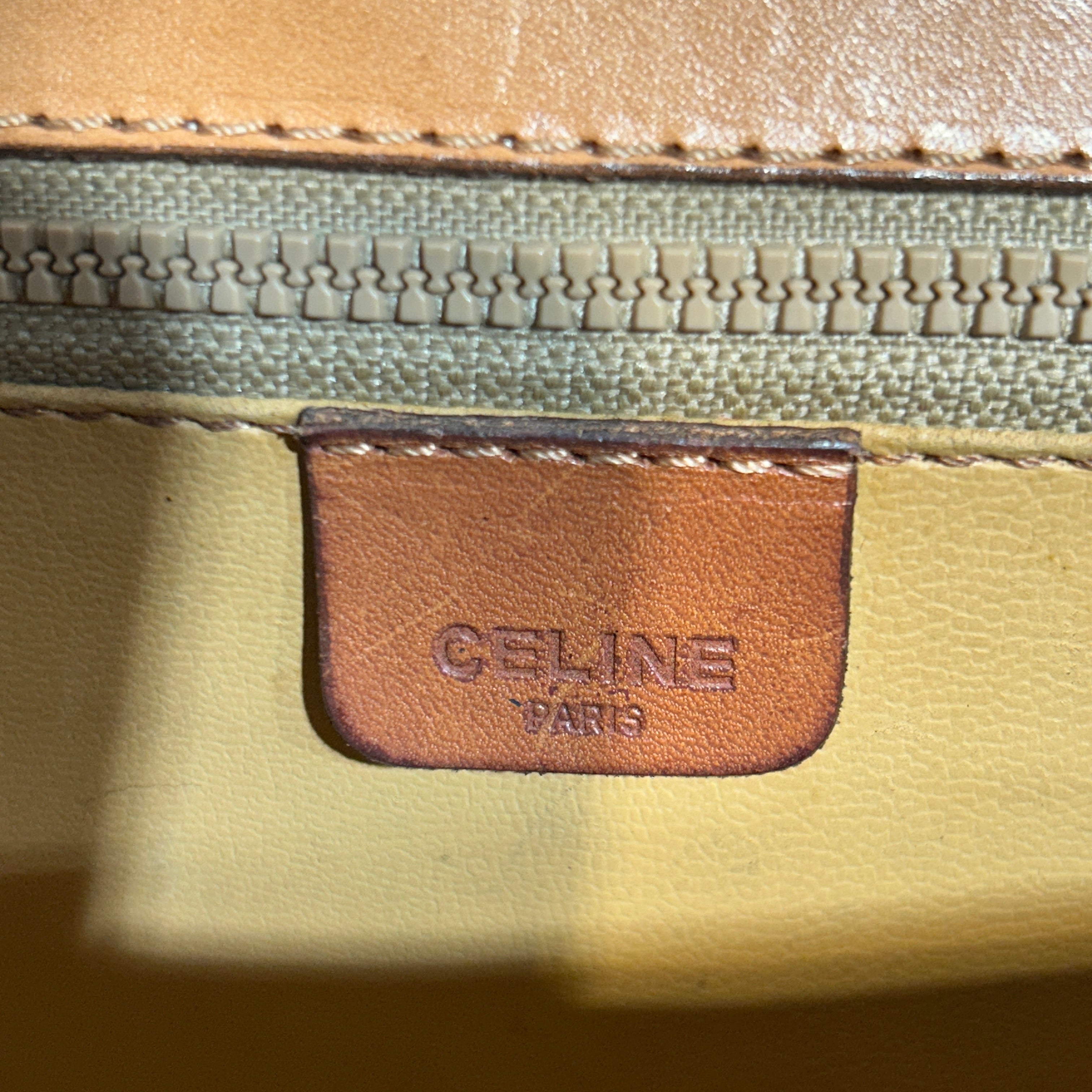 CELINE/Cross Body Bag/Monogram/Leather/CML/MACADAM CROSSBODY view 7