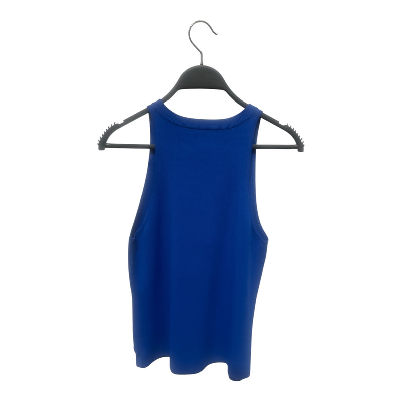T by ALEXANDER WANG/Camisole/L/Cotton/BLU/RIBBED THICK TANK