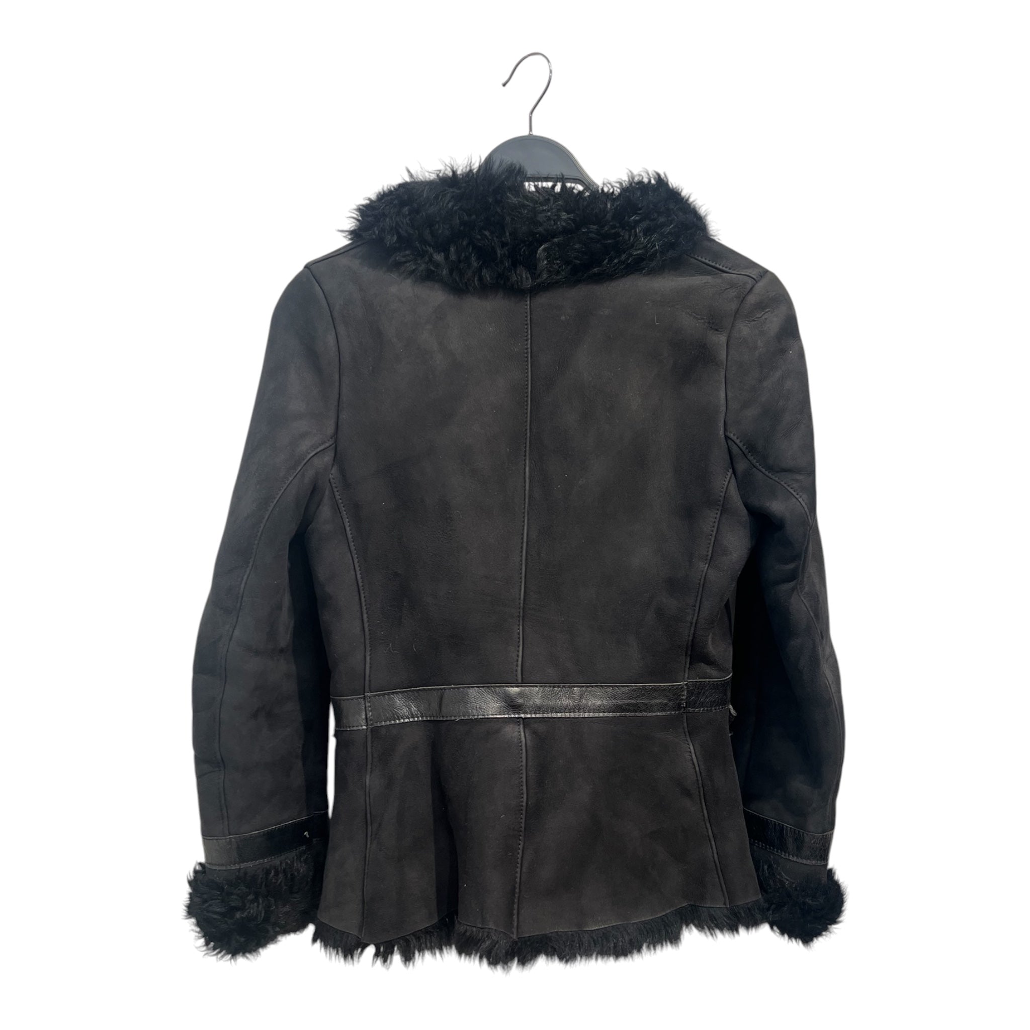 KARL DONOGHUE/Jacket/2/Lambskin/BLK/fur linesd lamskin view 2