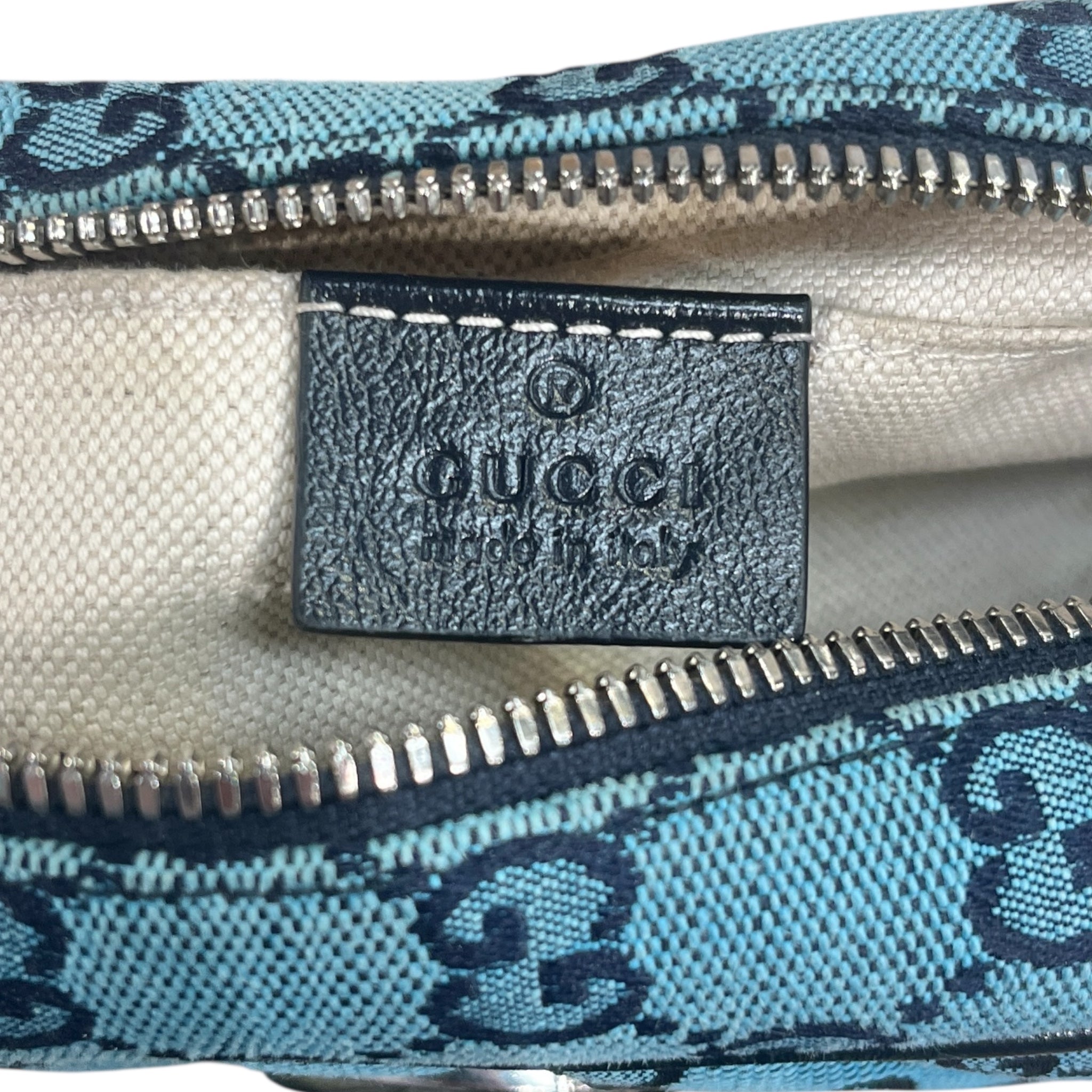 GUCCI/Cross Body Bag/Cotton/BLU/EO34492408 view 5