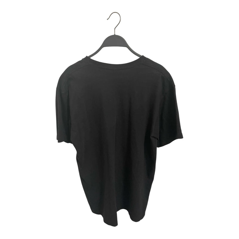 Supreme/T-Shirt/M/Cotton/BLK/CHROME/SPELLOUT