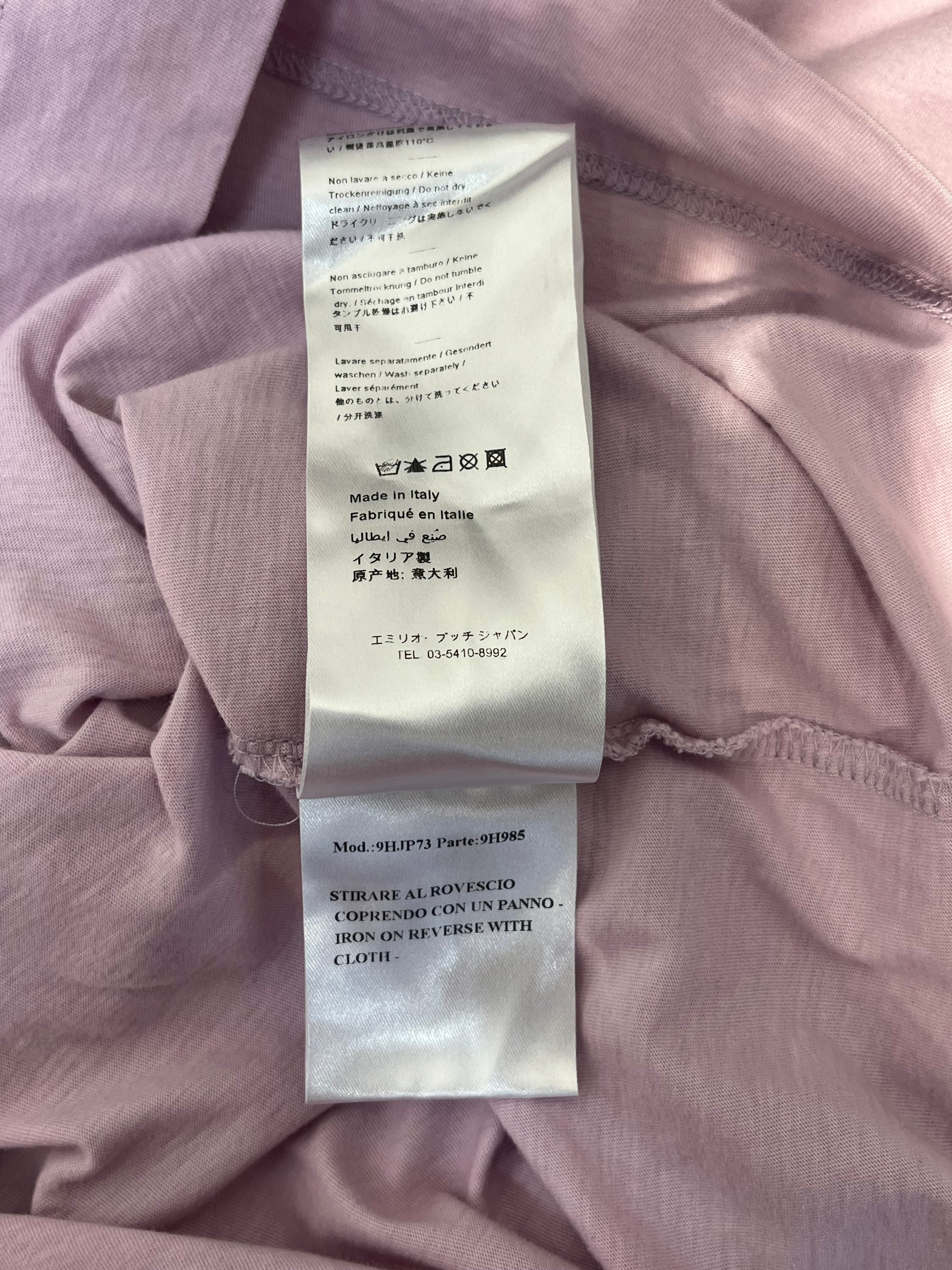 EMILIO PUCCI/T-Shirt/M/Cotton/PPL/firenze view 5