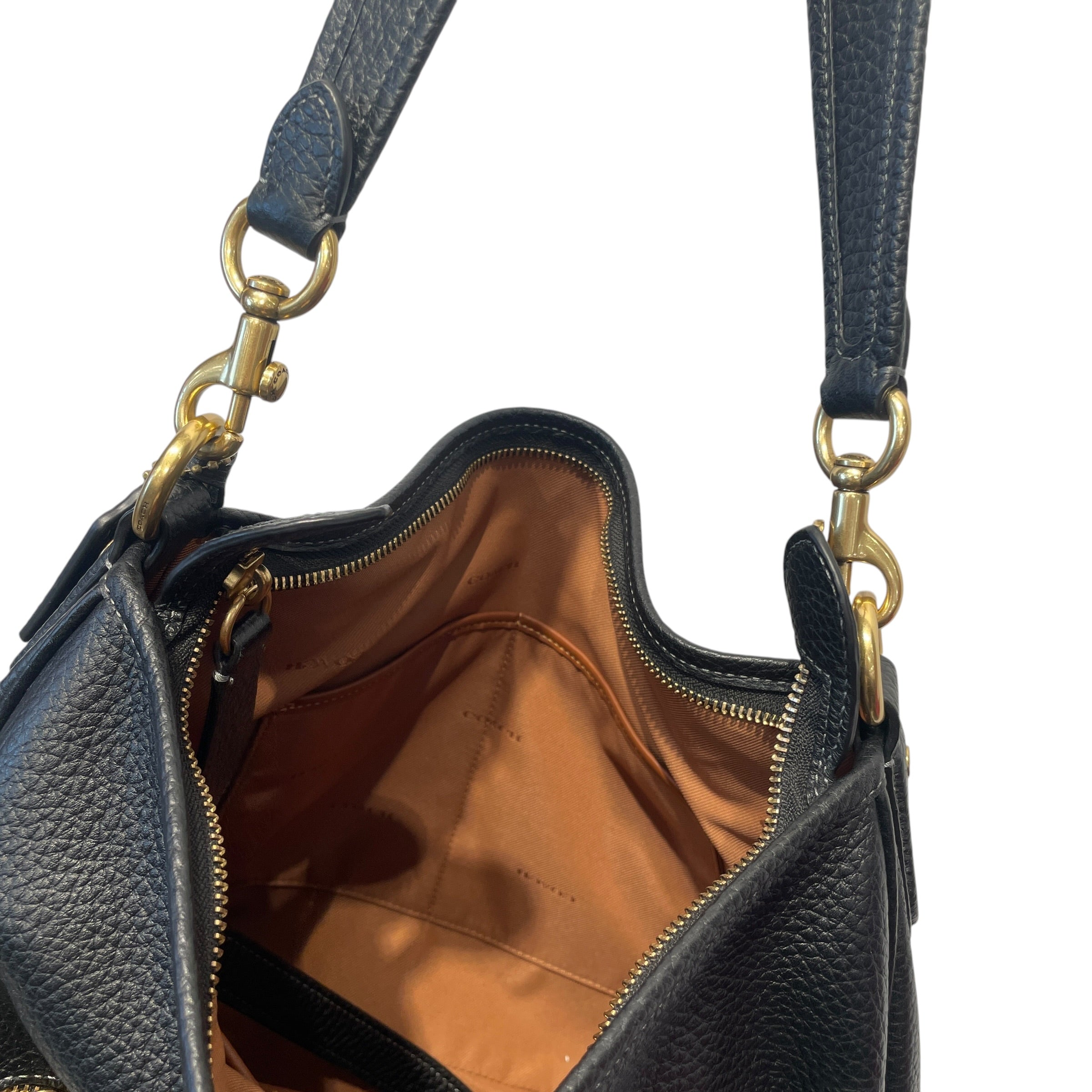 COACH/Cross Body Bag/Leather/BLK/CARY CONVERTIBLE CROSSBODY view 7