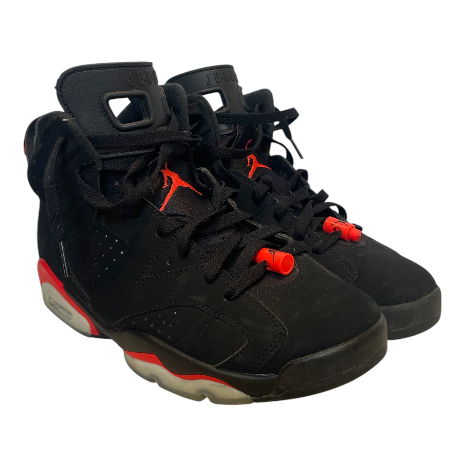 NIKE/AIR JORDAN 6 RETRO/Hi-Sneakers/US 9/BLK/384664-060 view 1