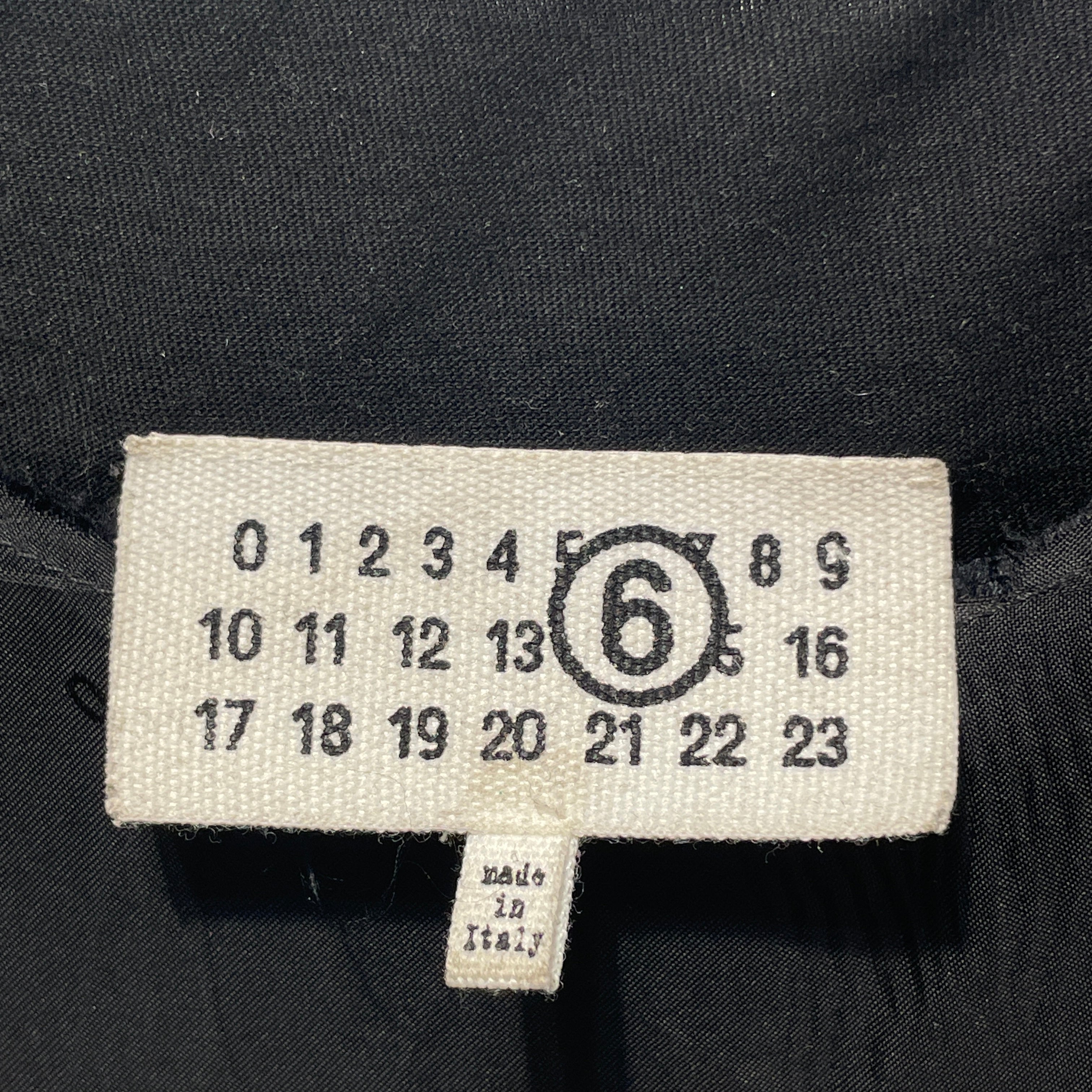 Maison Margiela/3|4 T-Shirt/XL/Cotton/BLK/Cut n Sew SL Tee view 3