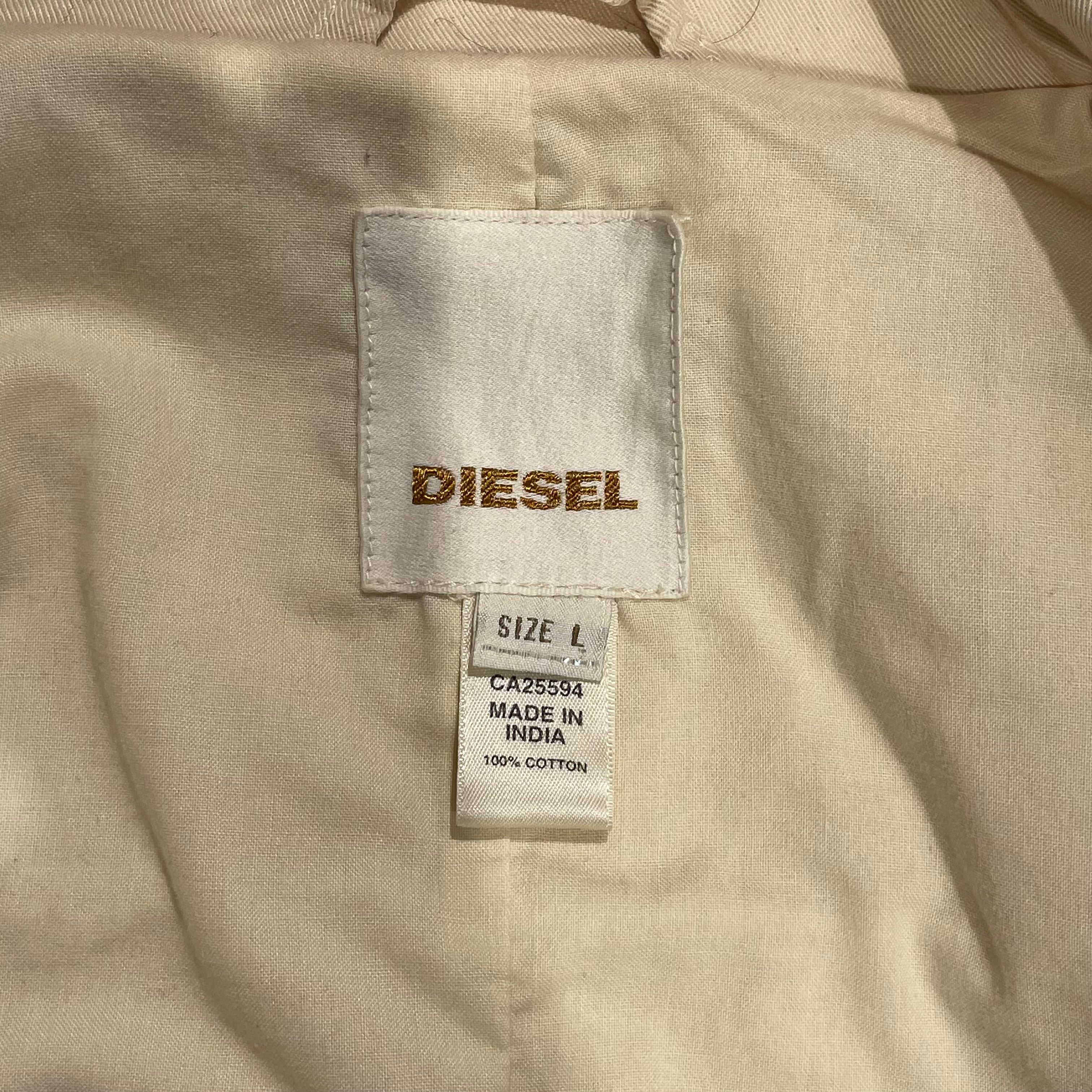 DIESEL/Jacket/L/Cotton/CRM/The Alchemy Jacket S/s view 3