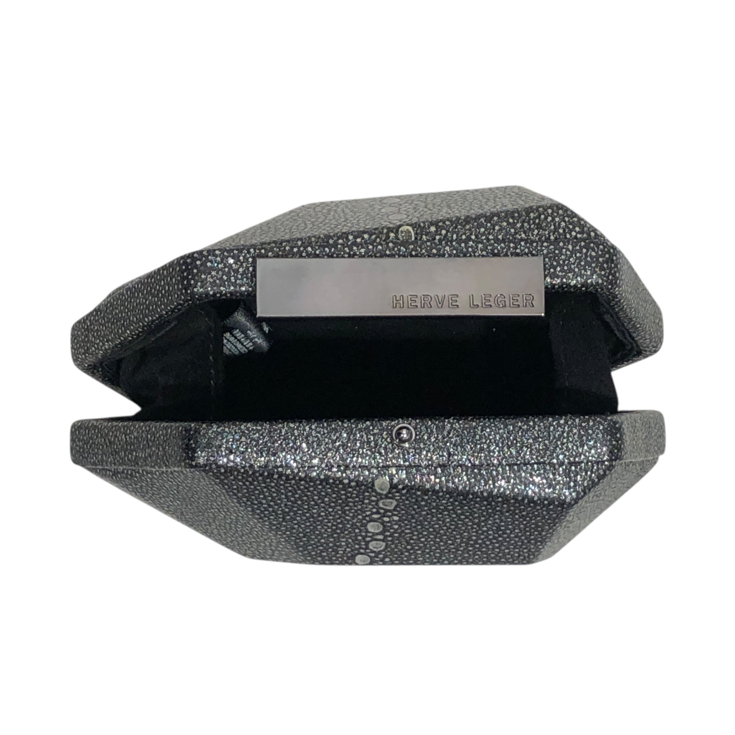 Herve Leger/Clutch Bag/GRY/ROCK CLUTCH view 2