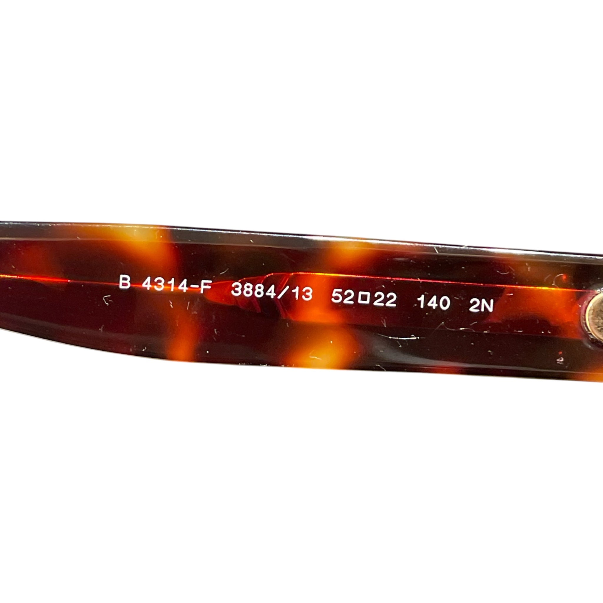 BURBERRY/Sunglasses/All Over Print/Celluloid/BRW/L's/BE4314 Roung Tortoise Glasses view 3
