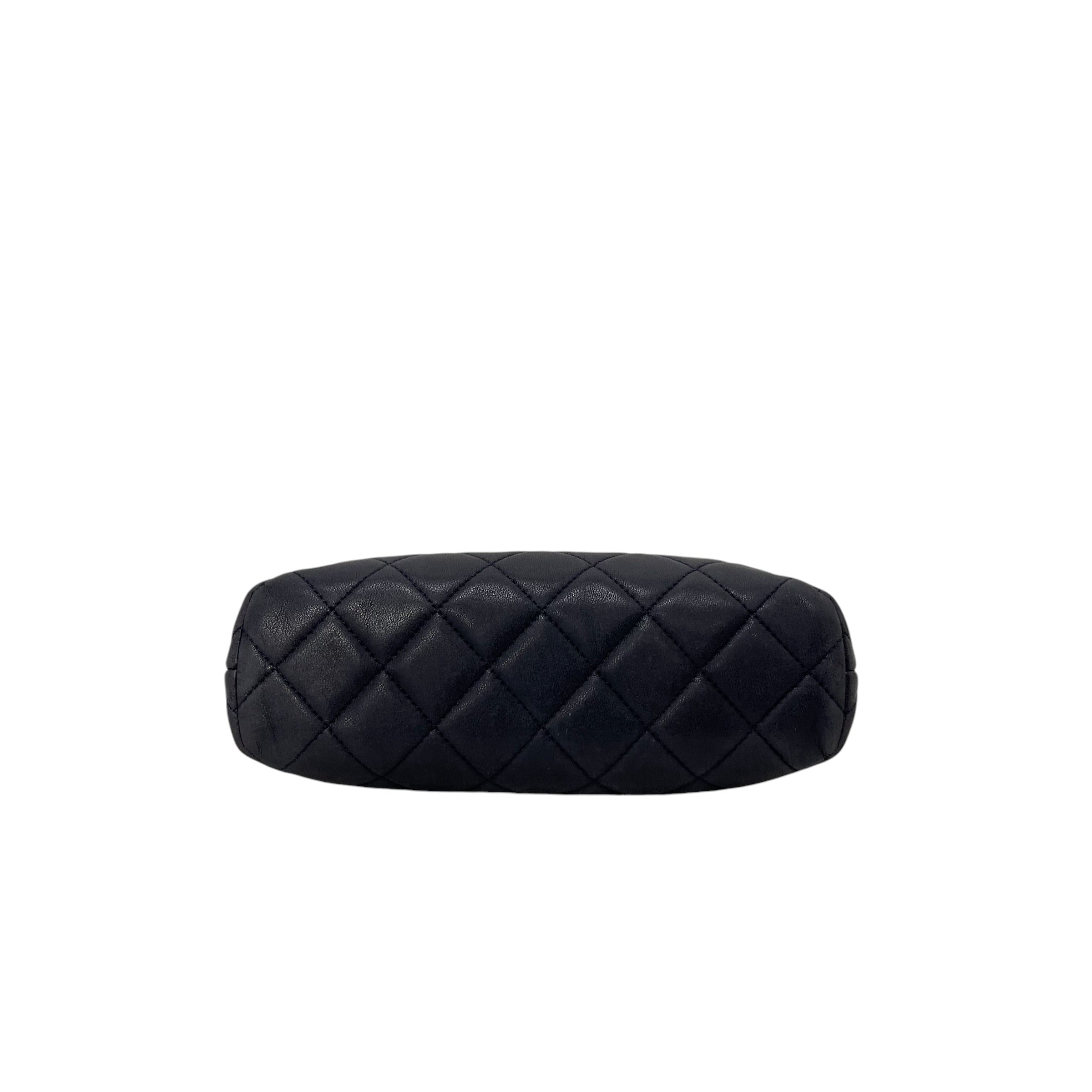 CHANEL/Pouch/NVY/LAMBSKIN COSMETIC BAG view 5