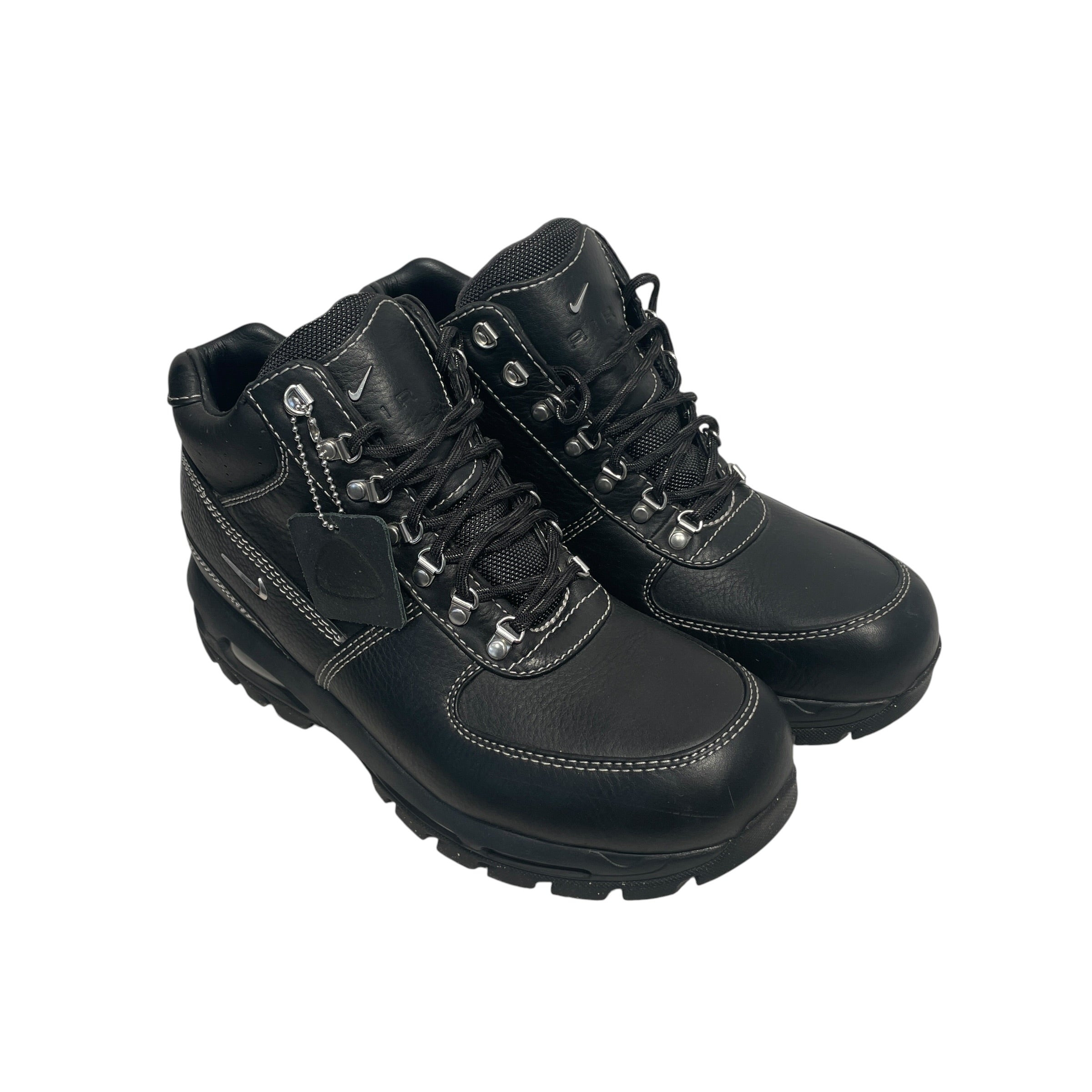 NIKE ACG/Boots/US 9/Leather/BLK/Side Gore/ view 1