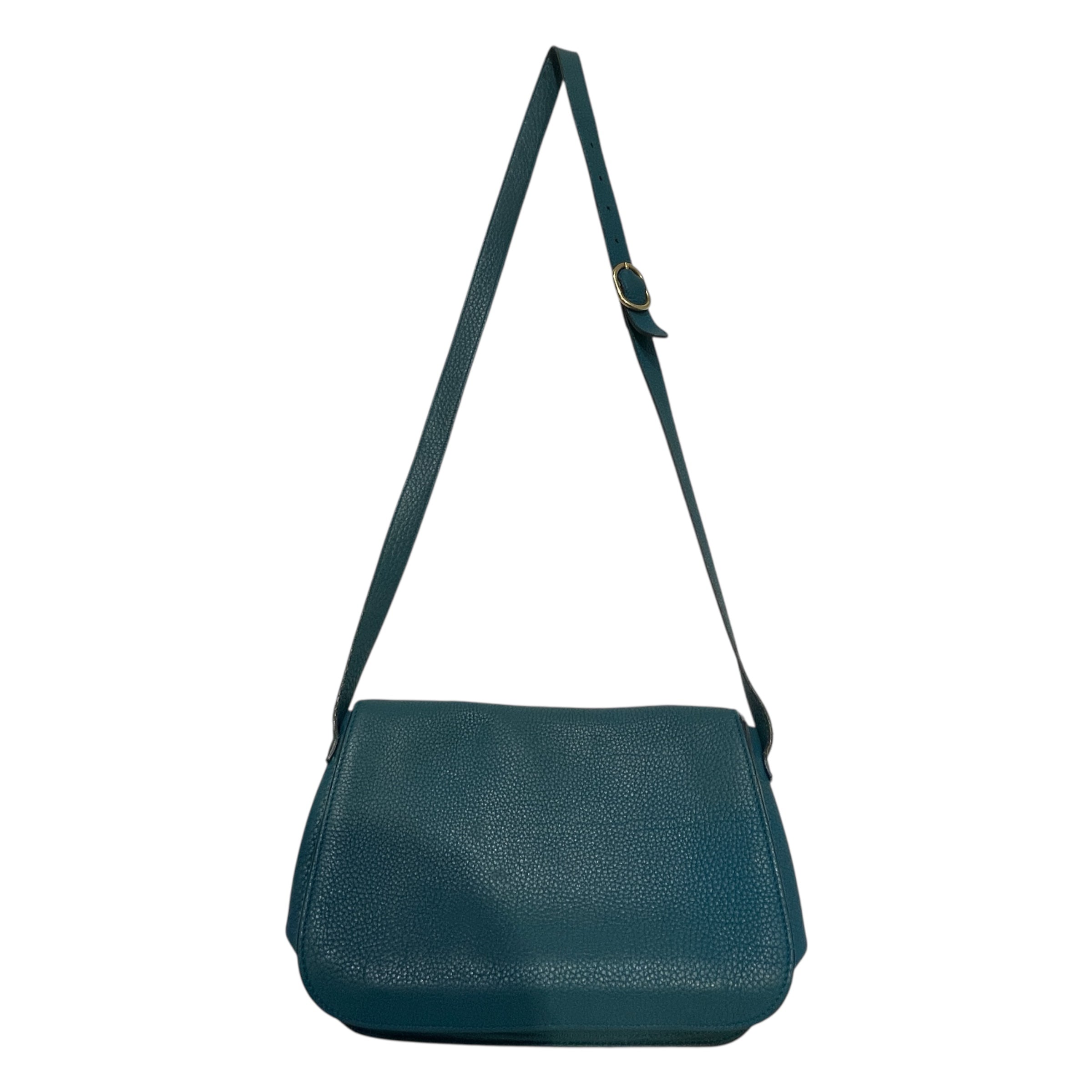 GUCCI/Cross Body Bag/Leather/BLU/Grained Horsebit 1955 Bag view 2