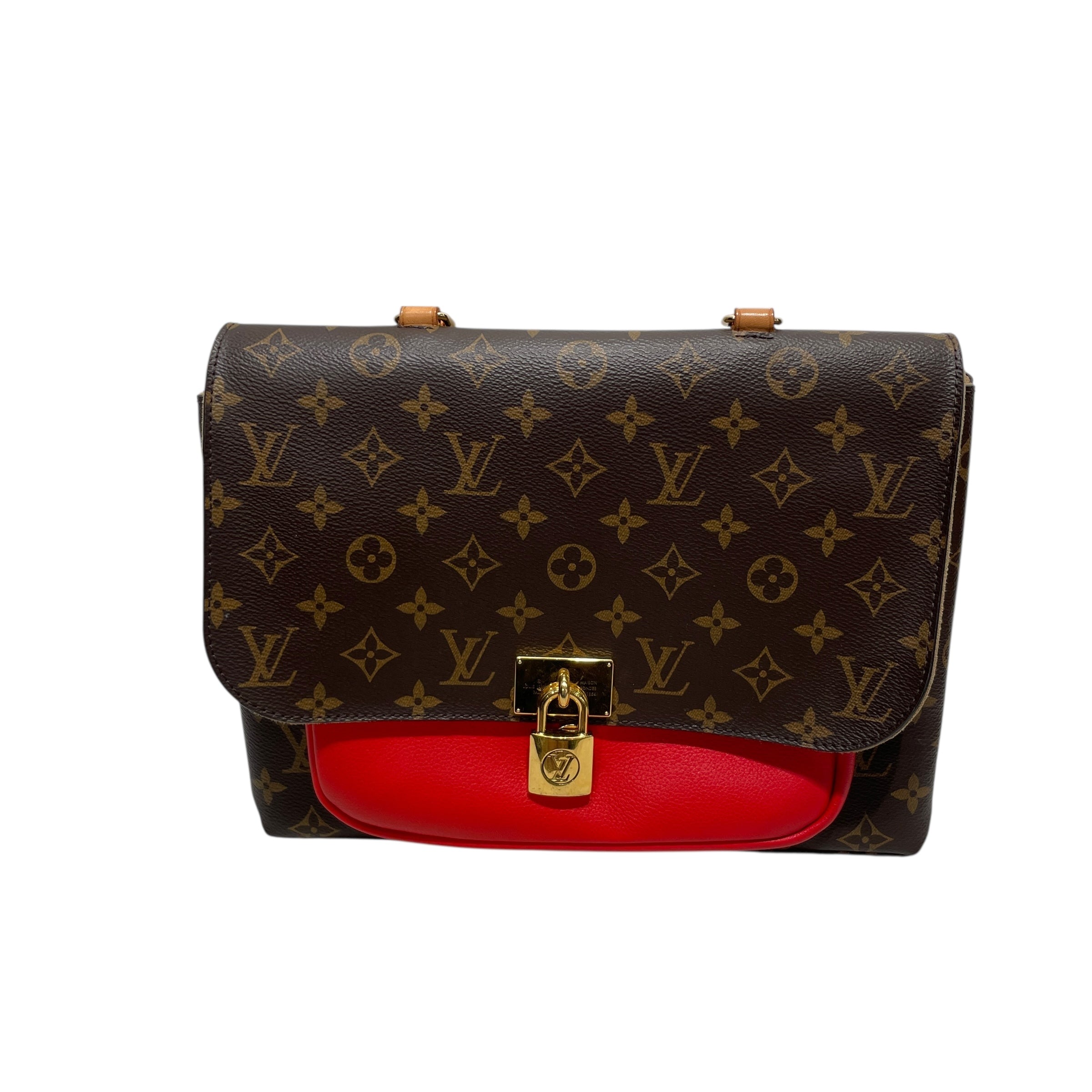 LOUIS VUITTON/Cross Body Bag/FREE/Monogram/Leather/BRW/locket view 1