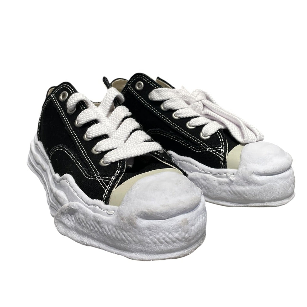 MIHARA YASUHIRO/Low-Sneakers/US 9/Cotton/BLK/Hank OG Sole Canvas Low view 1