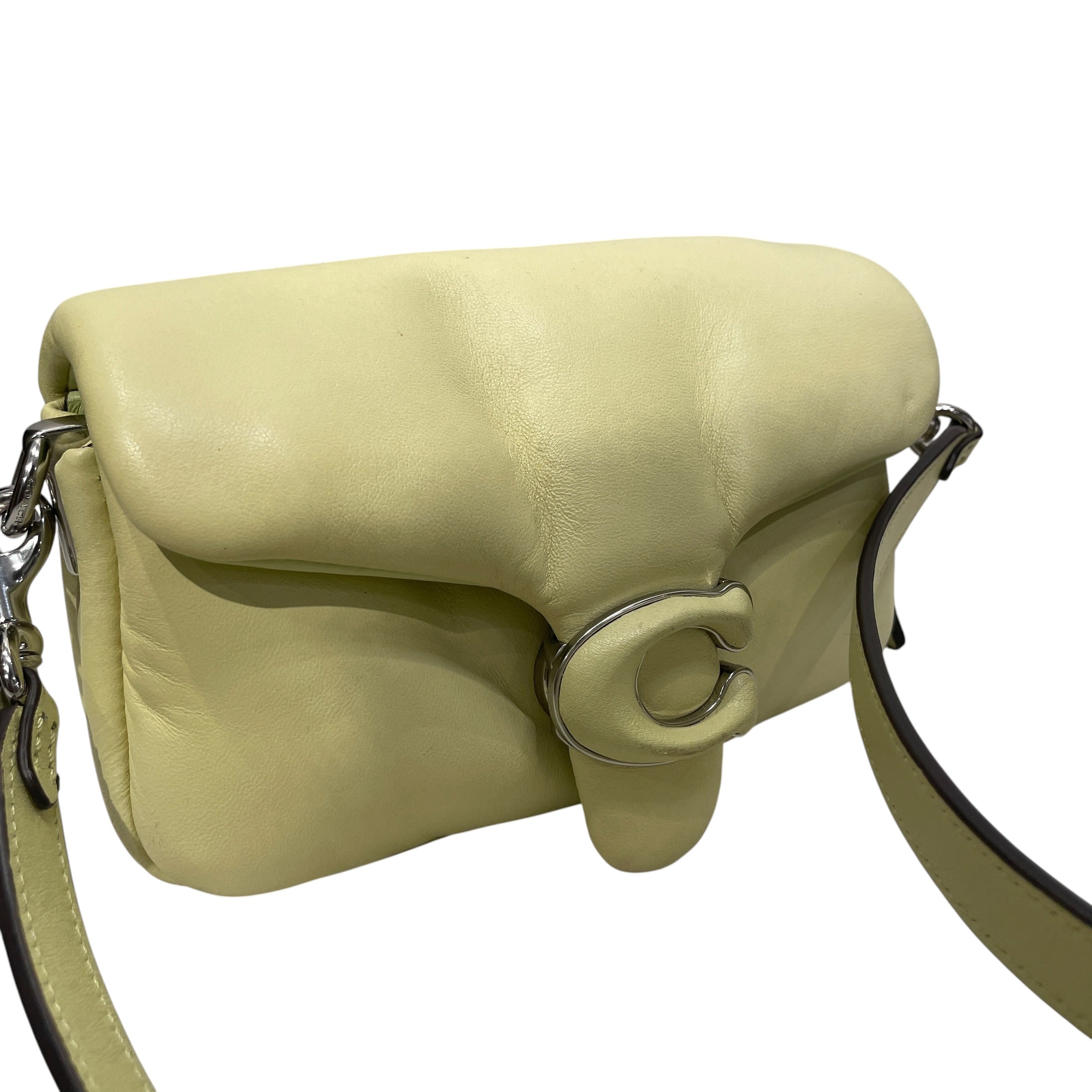 COACH/Tote Bag/Leather/IVR/PILLOW TABBY 18 view 5