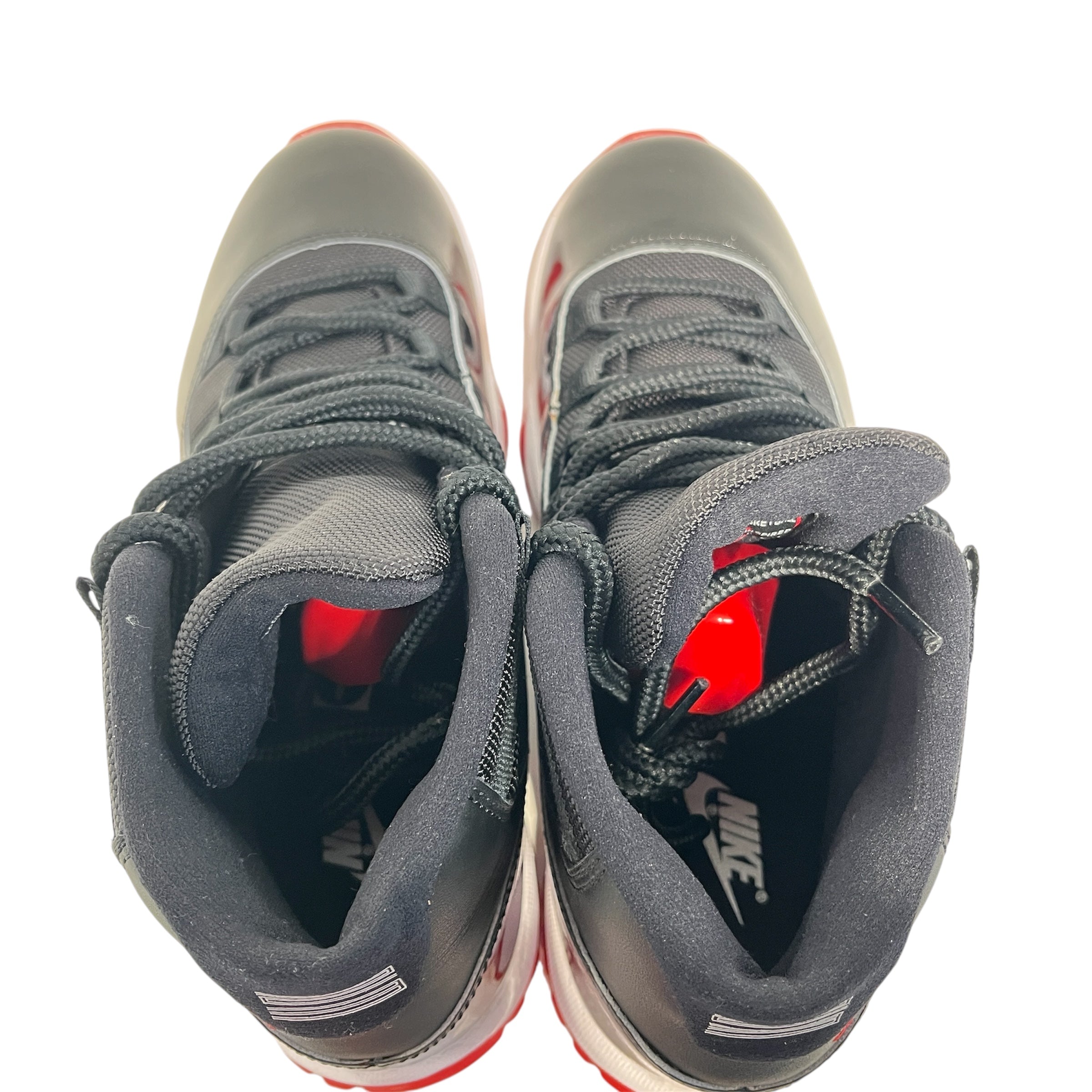NIKE/Hi-Sneakers/US 8/Cotton/BLK/JORDAN RETRO 11 PLAYOFF BRED view 3