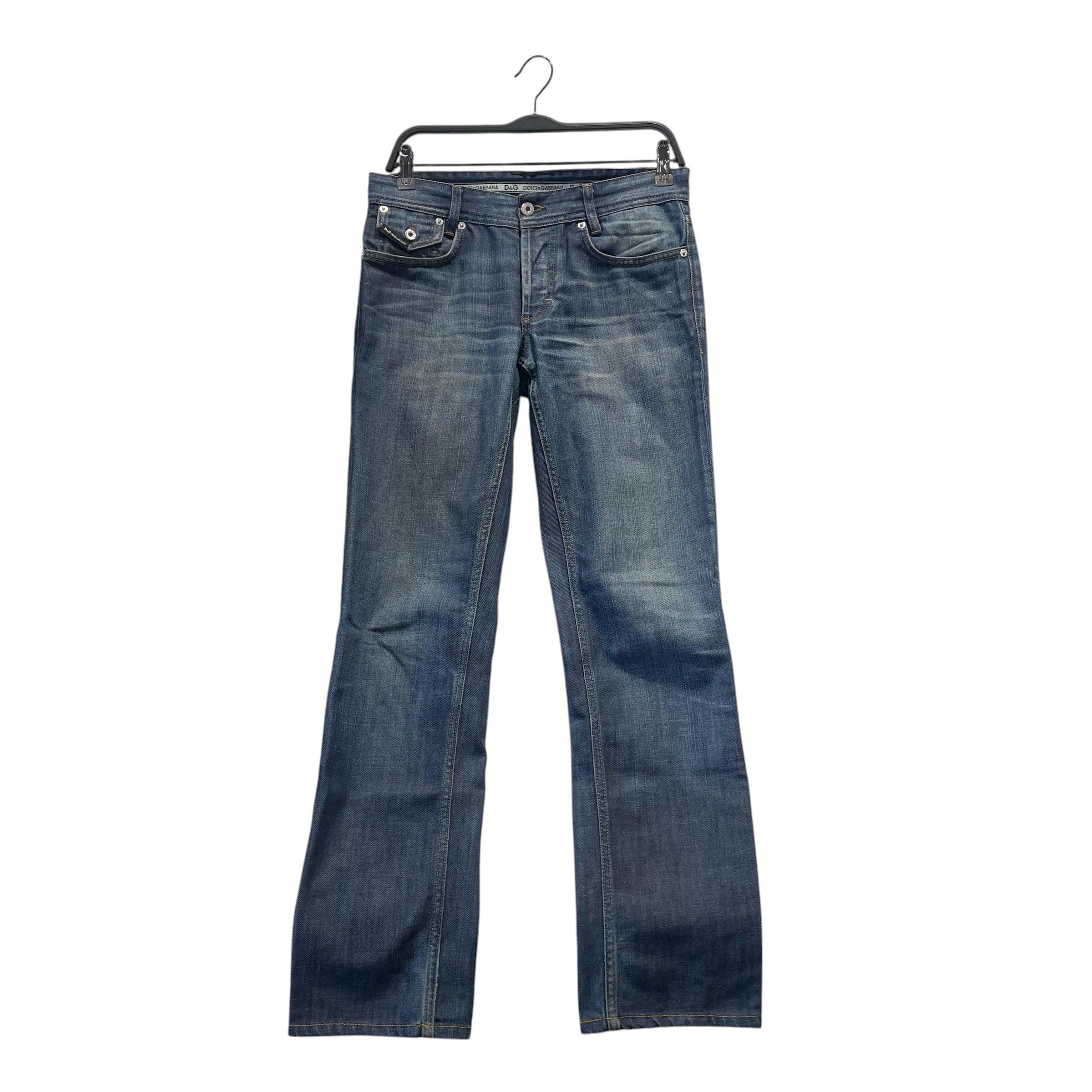 DOLCE&GABBANA/Pants/30/Denim/BLU/Pocket Logo view 1