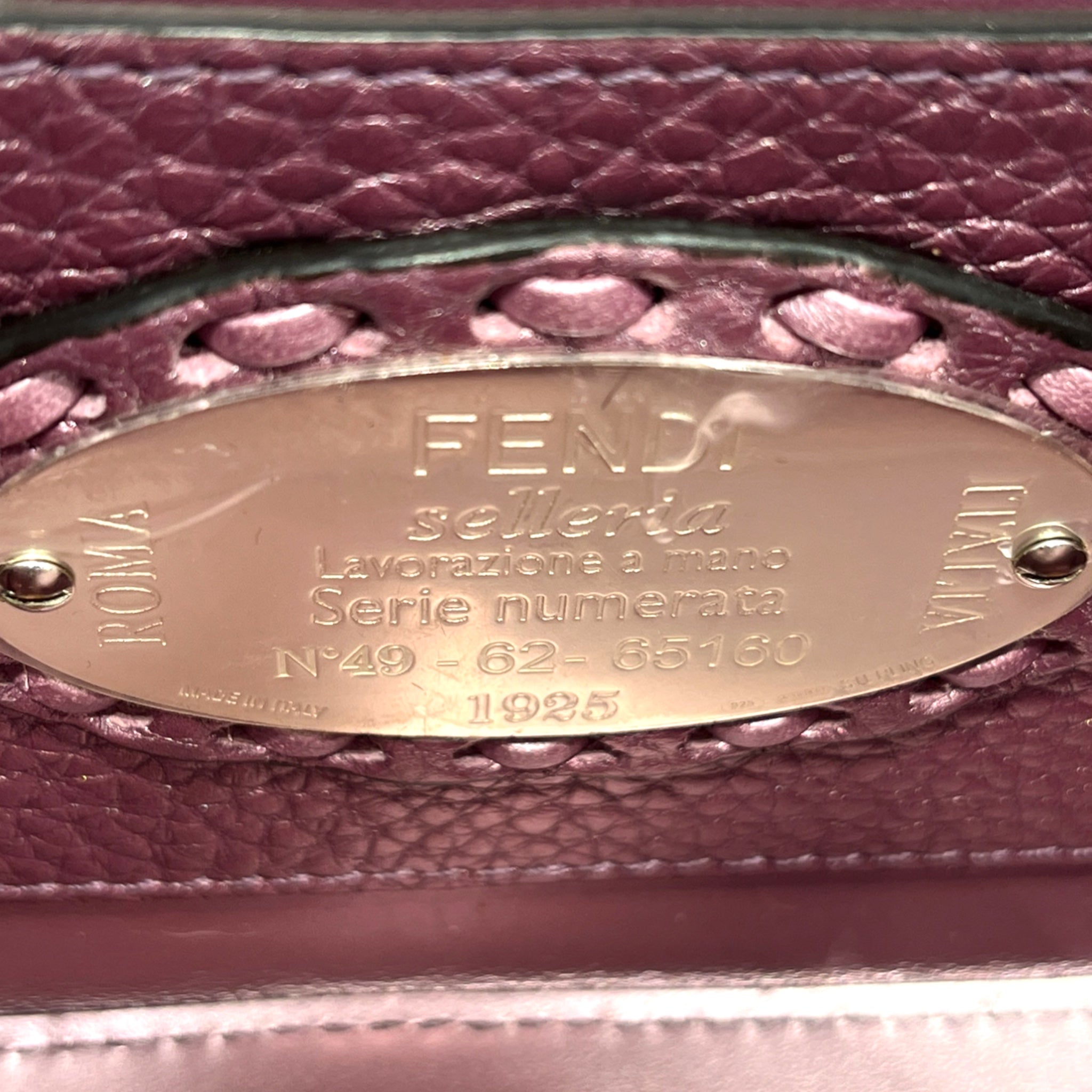FENDI/Hand Bag/Leather/PNK/49-62-65160 view 5