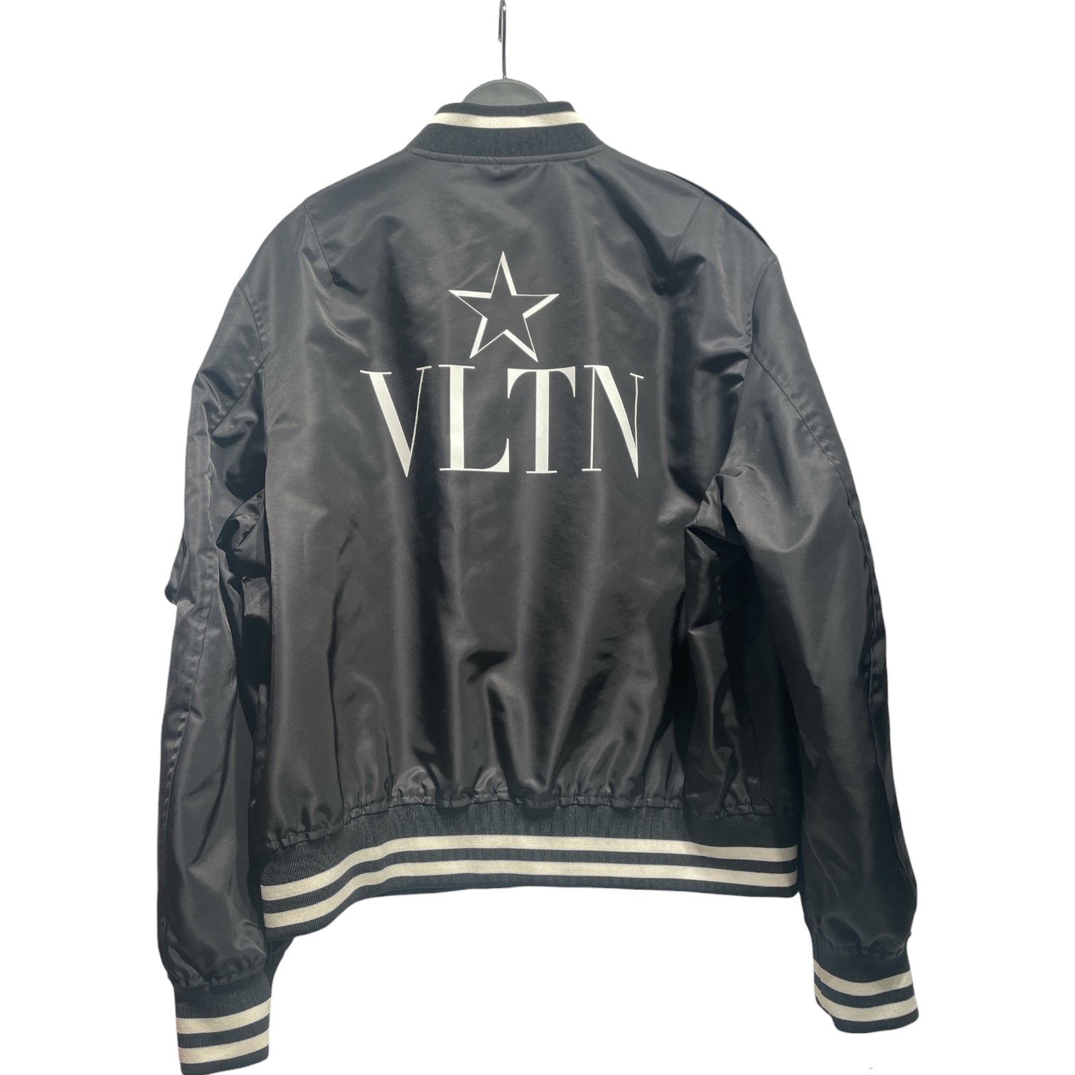 VALENTINO/Baseball Jkt/42/Nylon/BLK/ view 2
