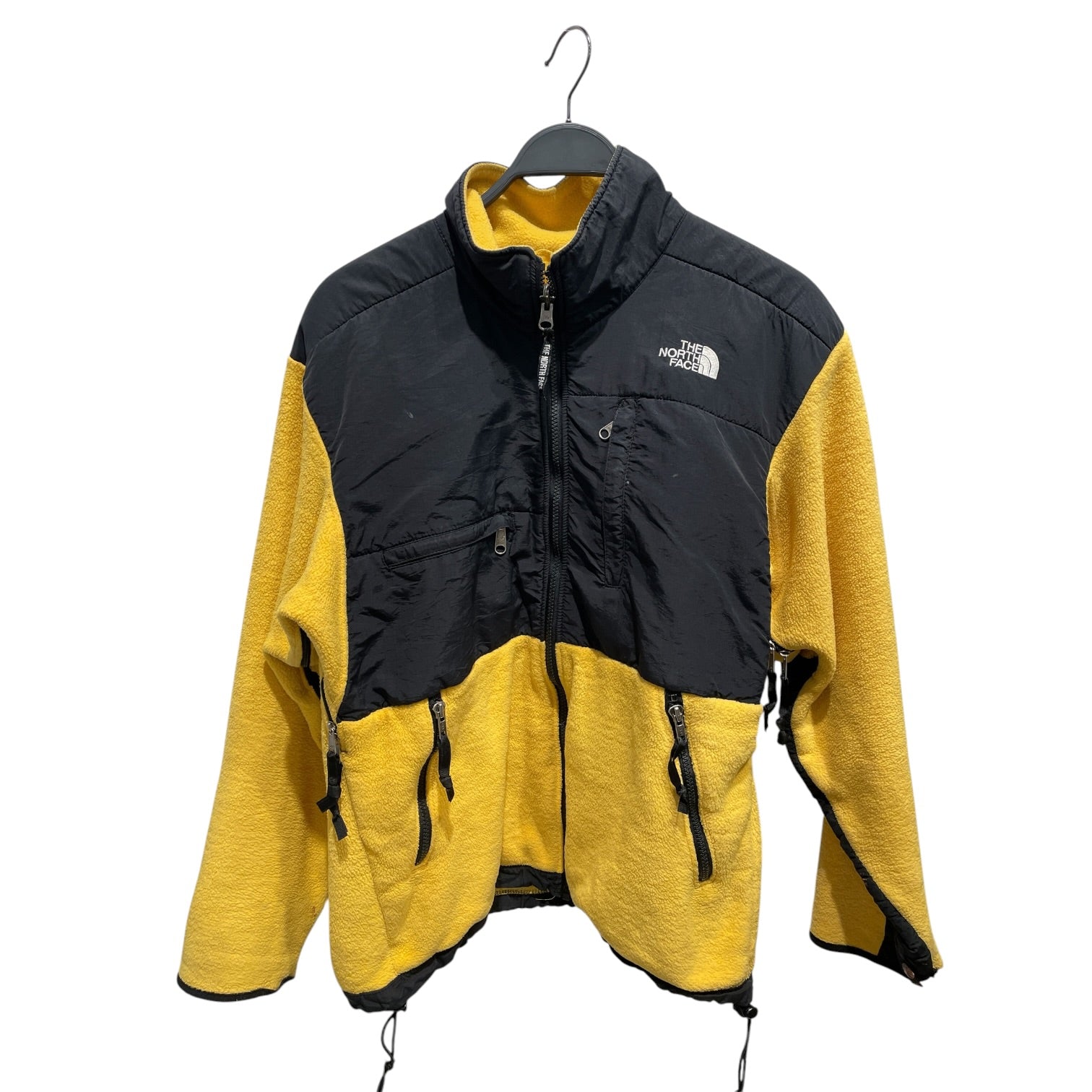 THE NORTH FACE/Fleece Jkt/M/Cotton/YEL/HALF FLEECE/HALF NYLON view 1
