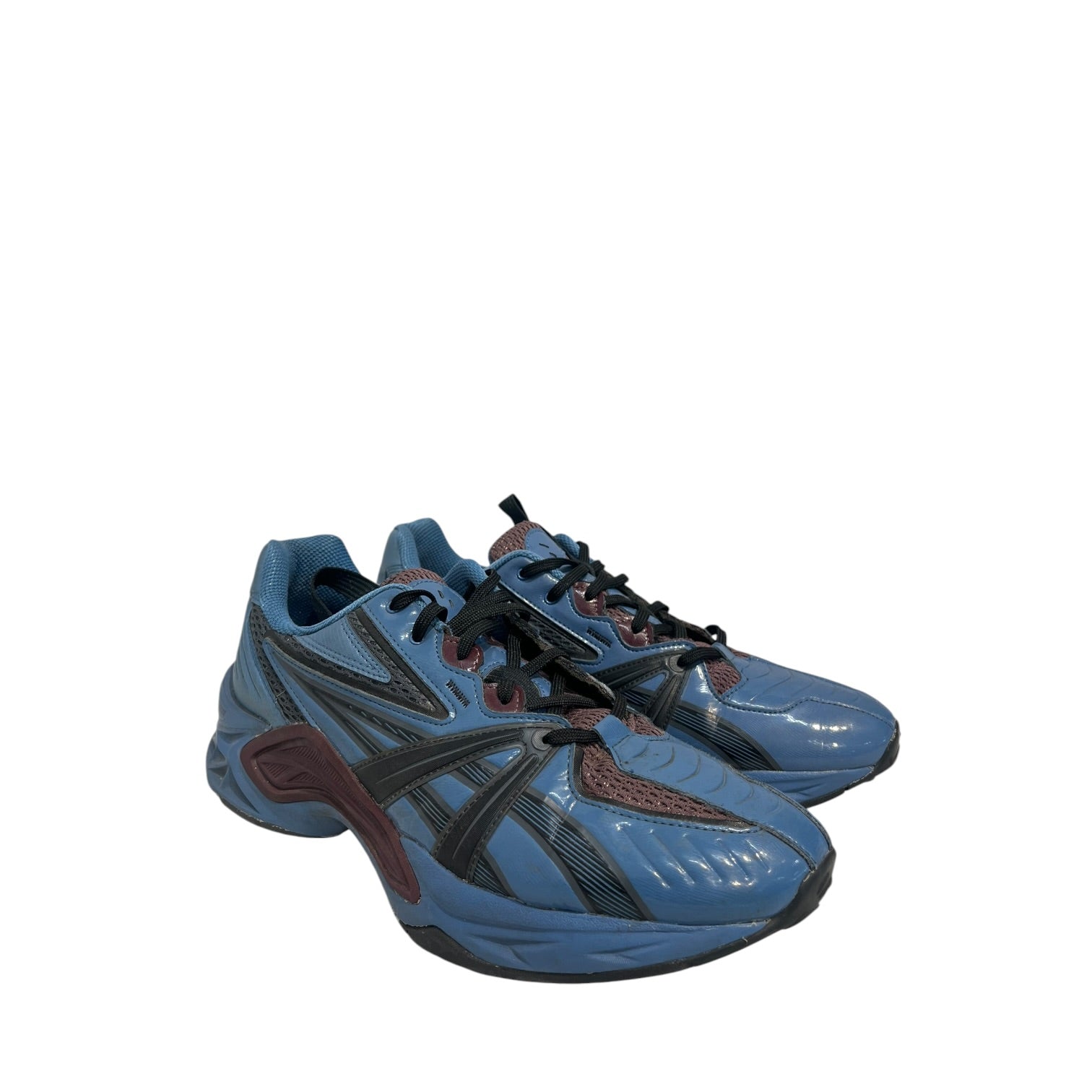 ASICS/Kiko Kostadinov/Low-Sneakers/US 10/BLU/ffblast purple trim view 1