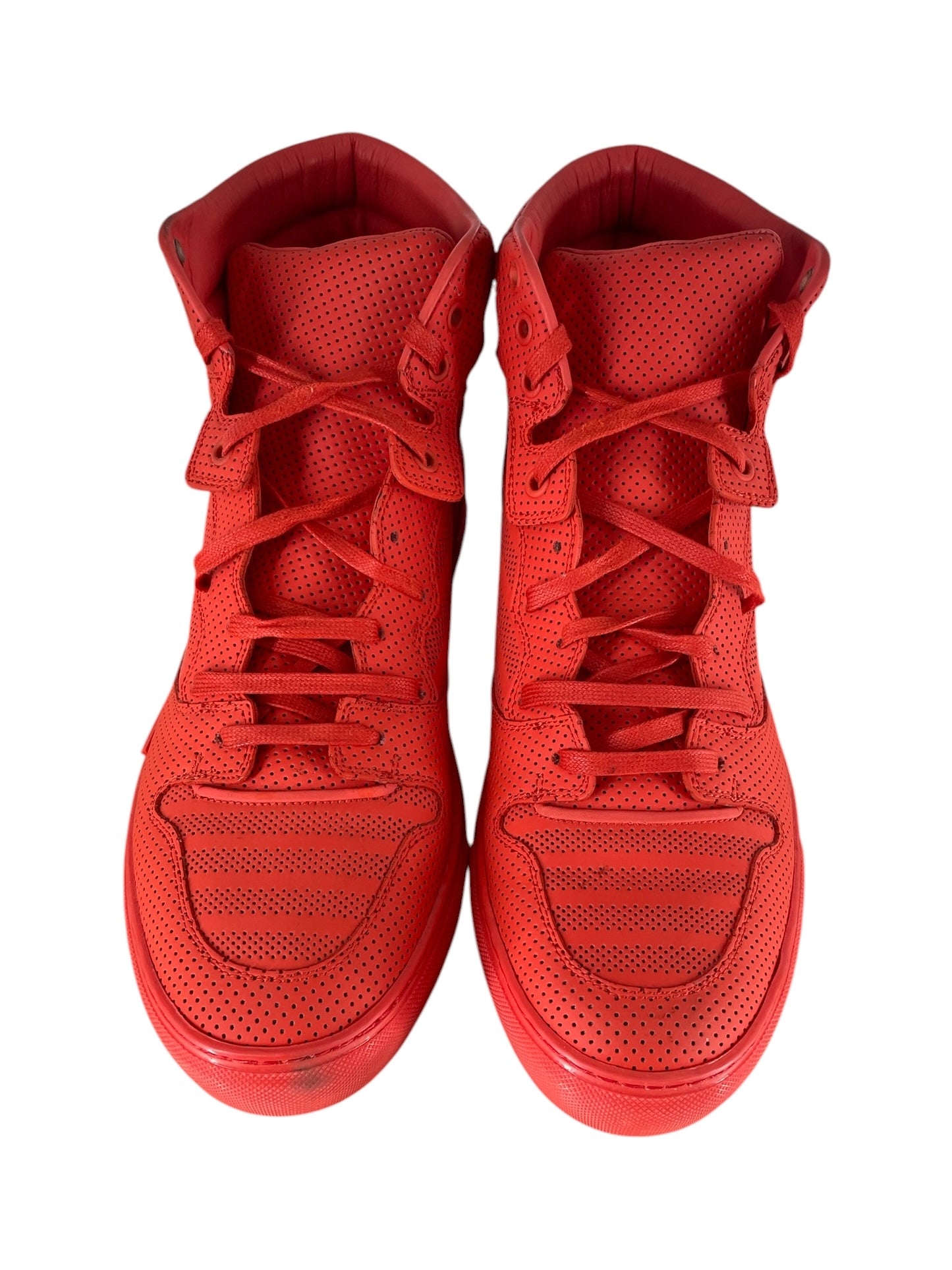 BALENCIAGA/Hi-Sneakers/EU 43/Leather/RED/373406 view 5