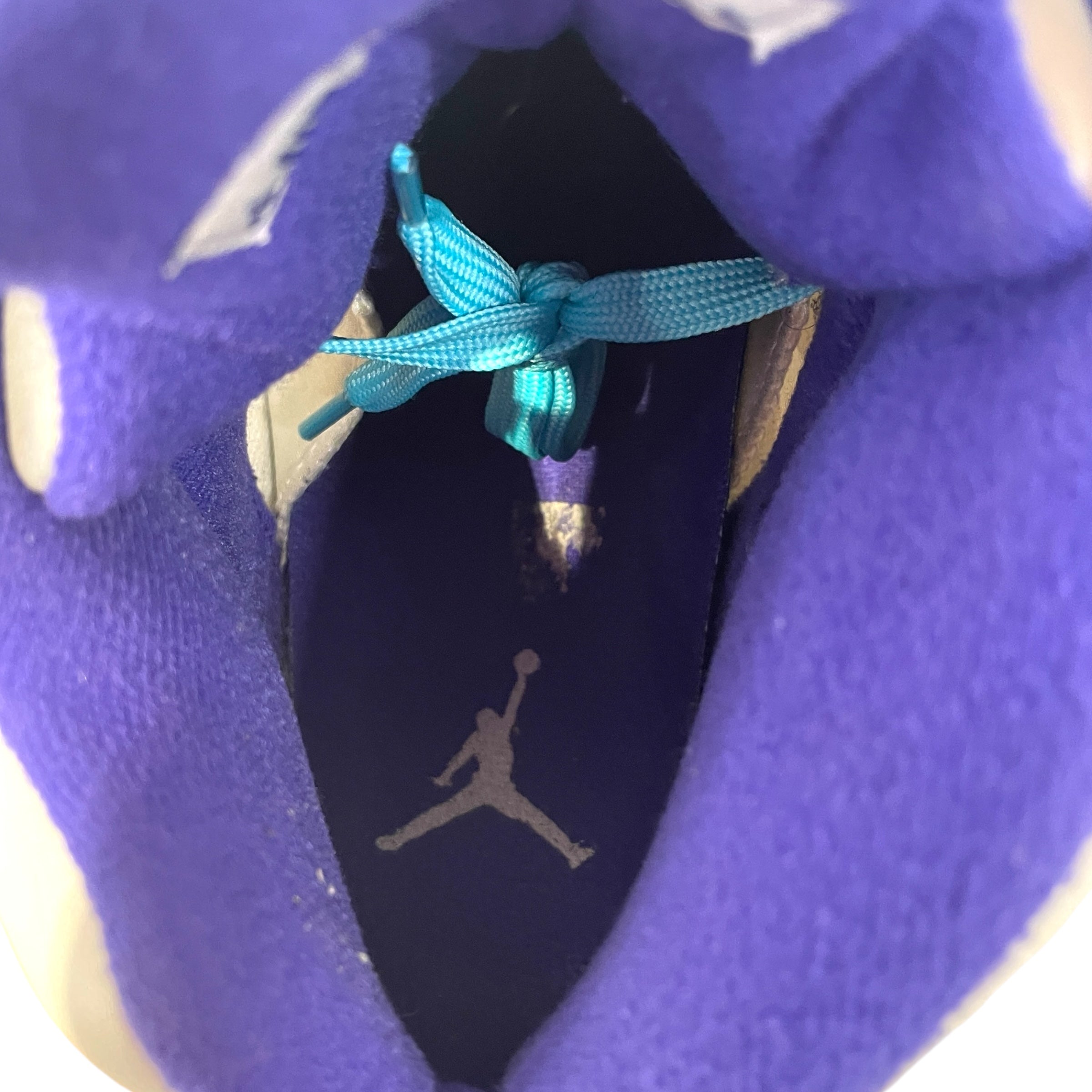 NIKE/Hi-Sneakers/US 13/Leather/WHT/Jordan 5 Dark Concord view 3