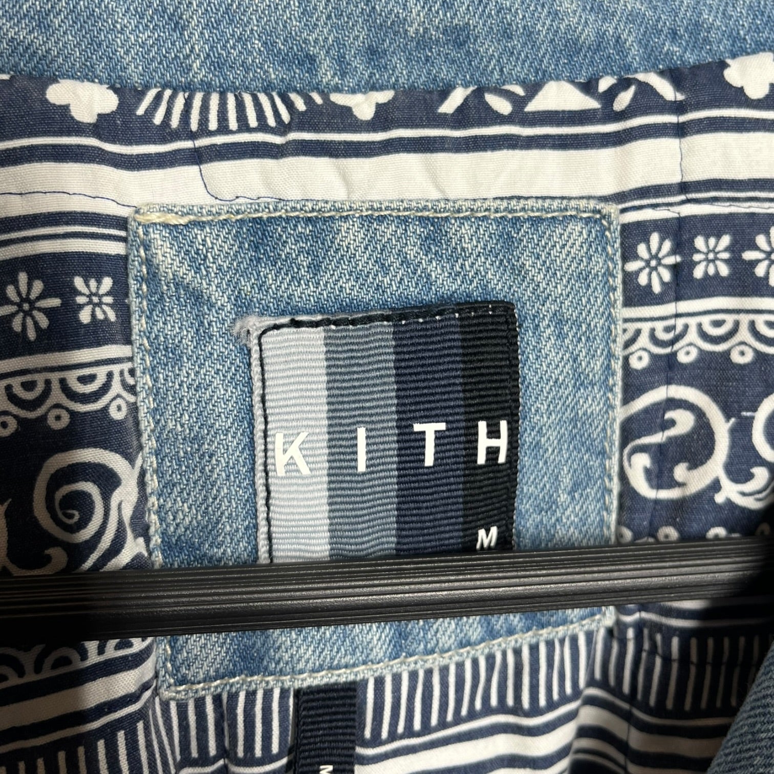 KITH/Denim Jkt/M/Cotton/BLU/Denim Aviator Bomber Jacket view 3