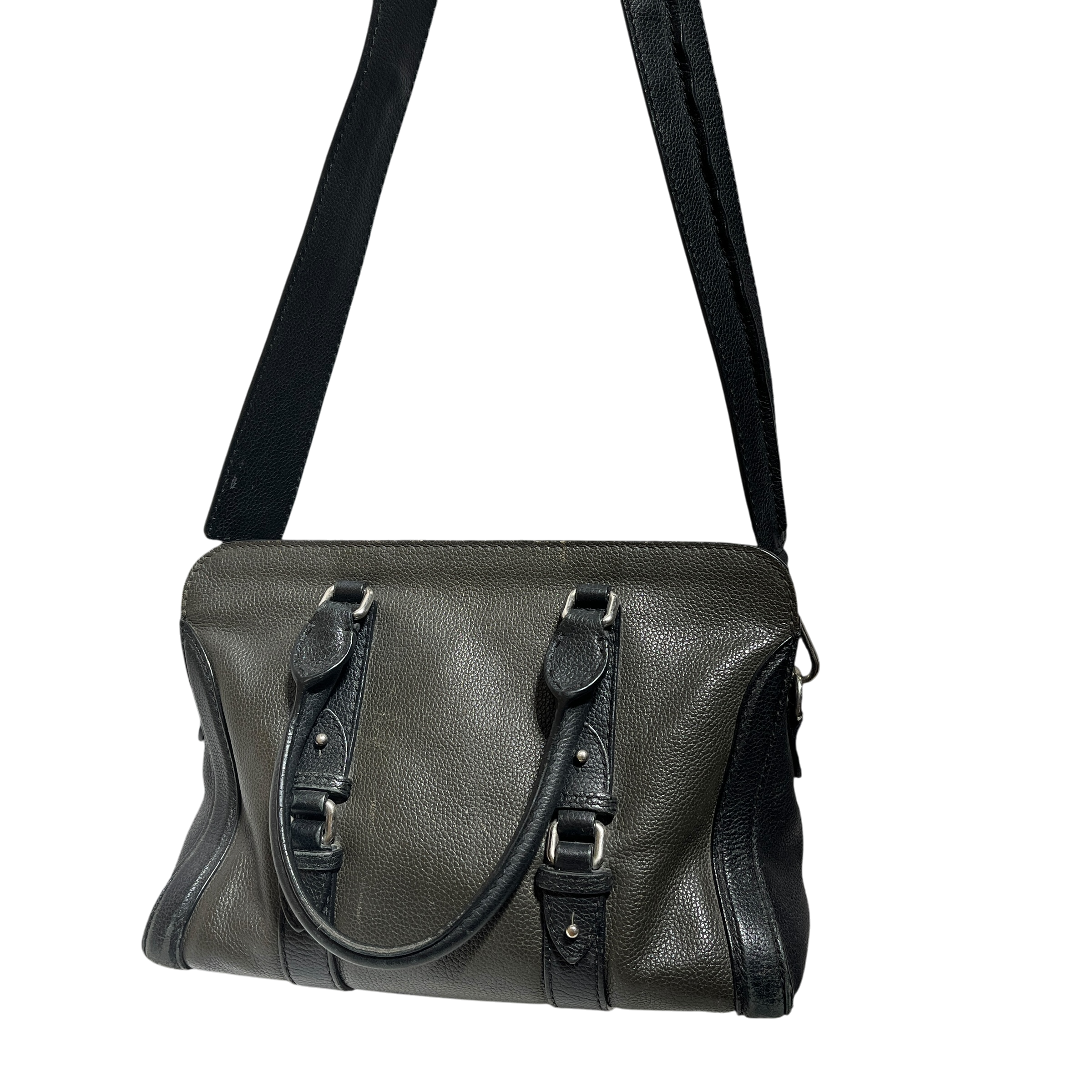 Alexander McQueen/Cross Body Bag/Leather/BLK/skull lock tote w strap view 3