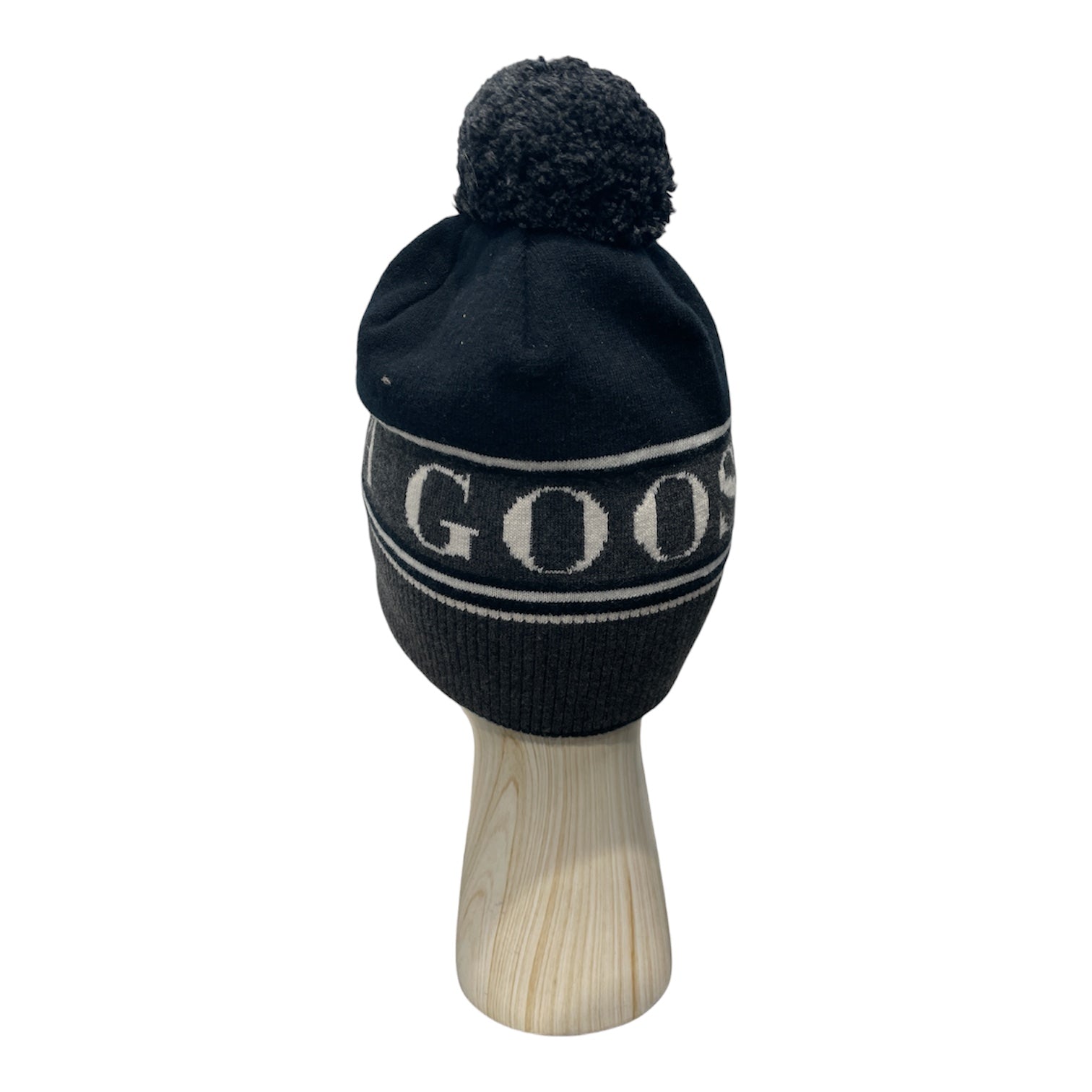 CANADA GOOSE/Beanie/OS/Stripe/Wool/BLK/ view 2