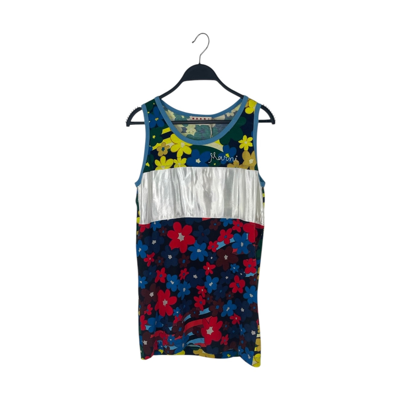 MARNI/Shirt Dress/42/Floral Pattern/Cotton/MLT/SILK CHEST CARTOON FLWR TANK view 1