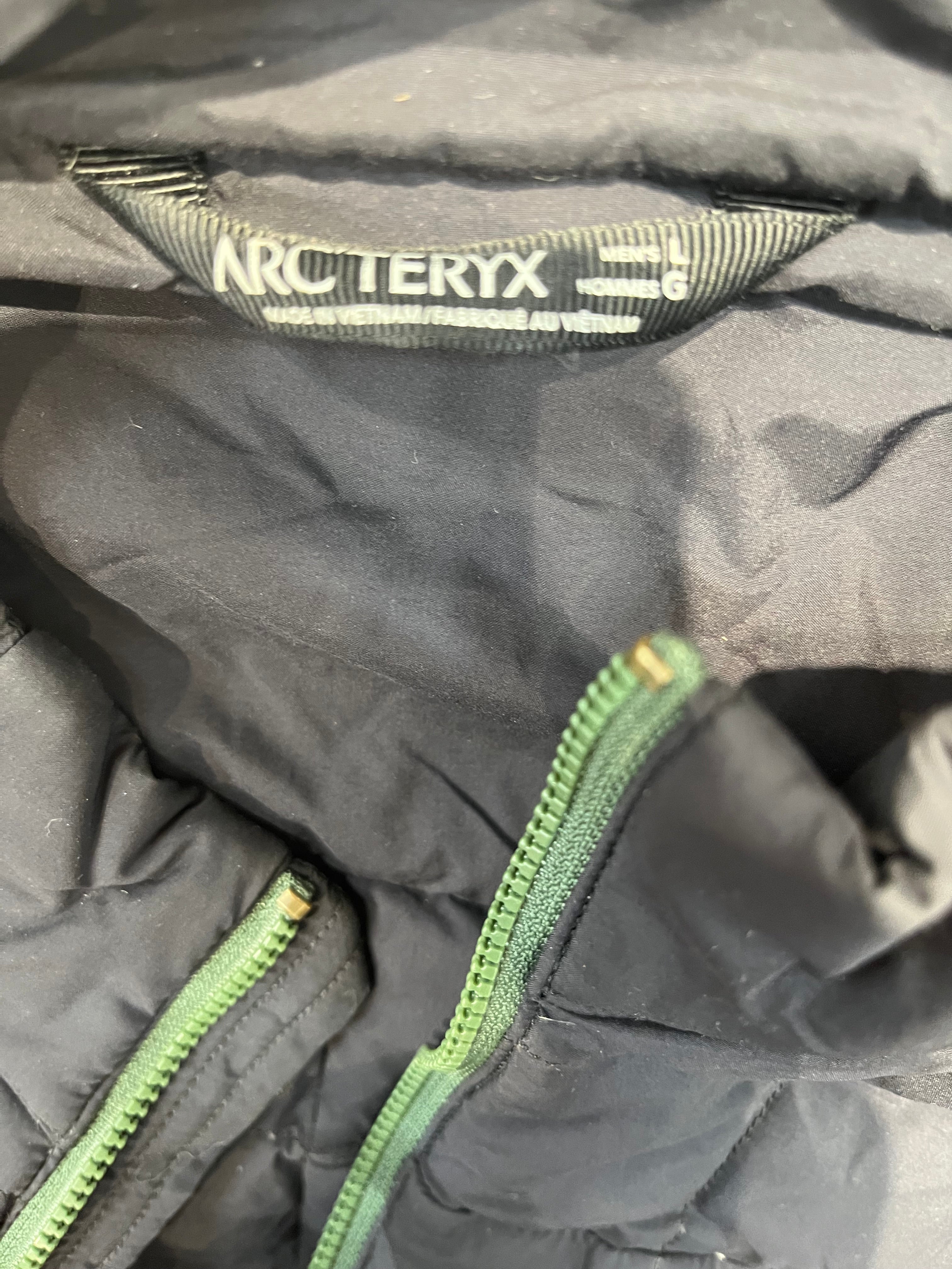 ARC'TERYX/Quilted Jkt/L/Polyester/BLK/Single Breasted/DOWN FILLED view 3