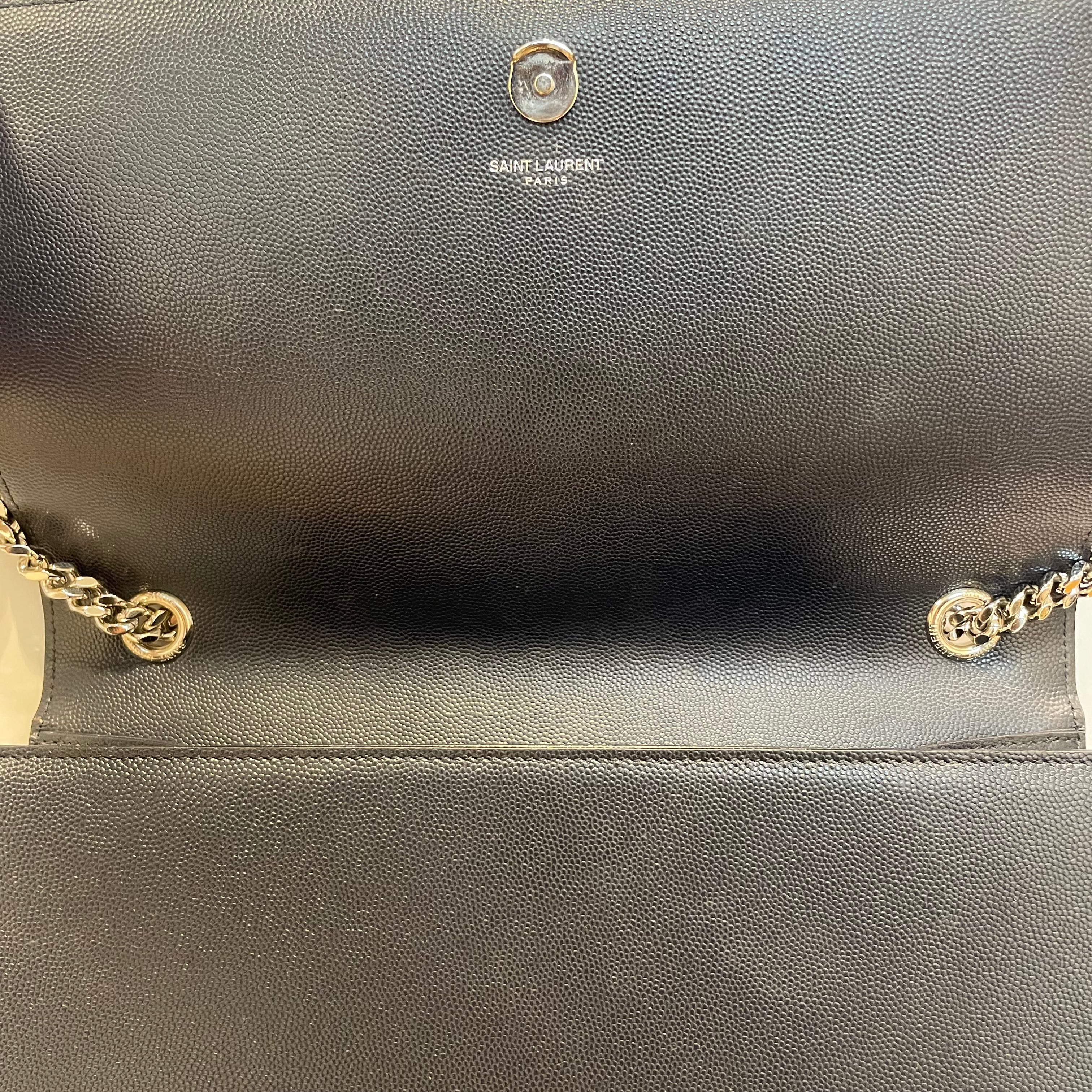 SAINT LAURENT/Hand Bag/Leather/NVY/ysl kate view 5