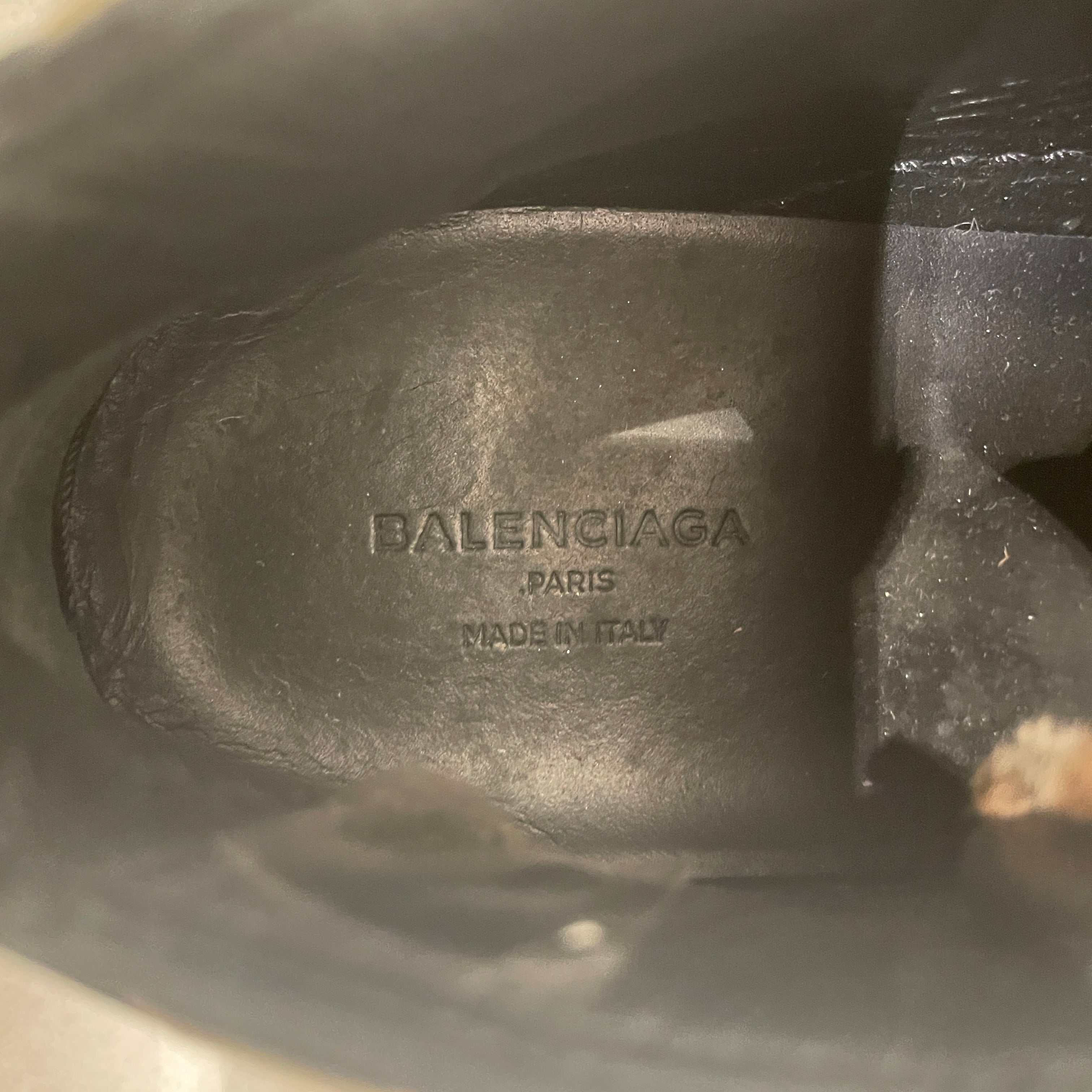 BALENCIAGA/Low-Sneakers/EU 38/Suede/BLK/STAPLE STITCH SNEAKER view 6