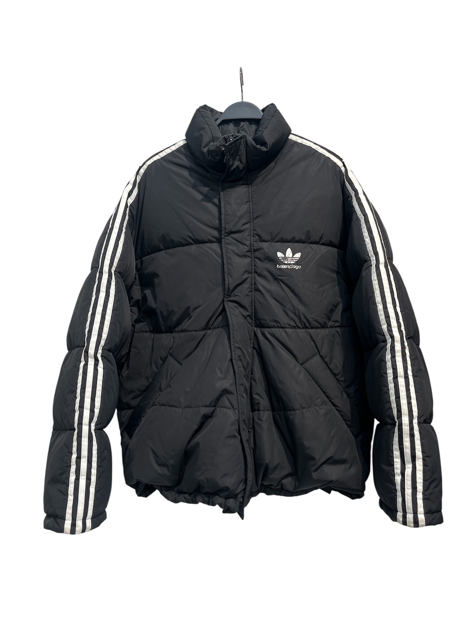 BALENCIAGA/adidas/Puffer Jkt/38/Nylon/BLK/COLLAB PUFFER view 1