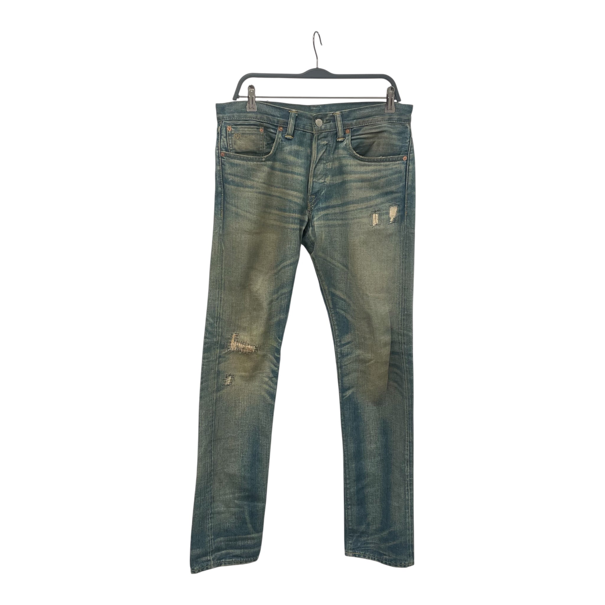 RRL/Straight Pants/30/Denim/BLU/FADEDANDSTITCH view 1
