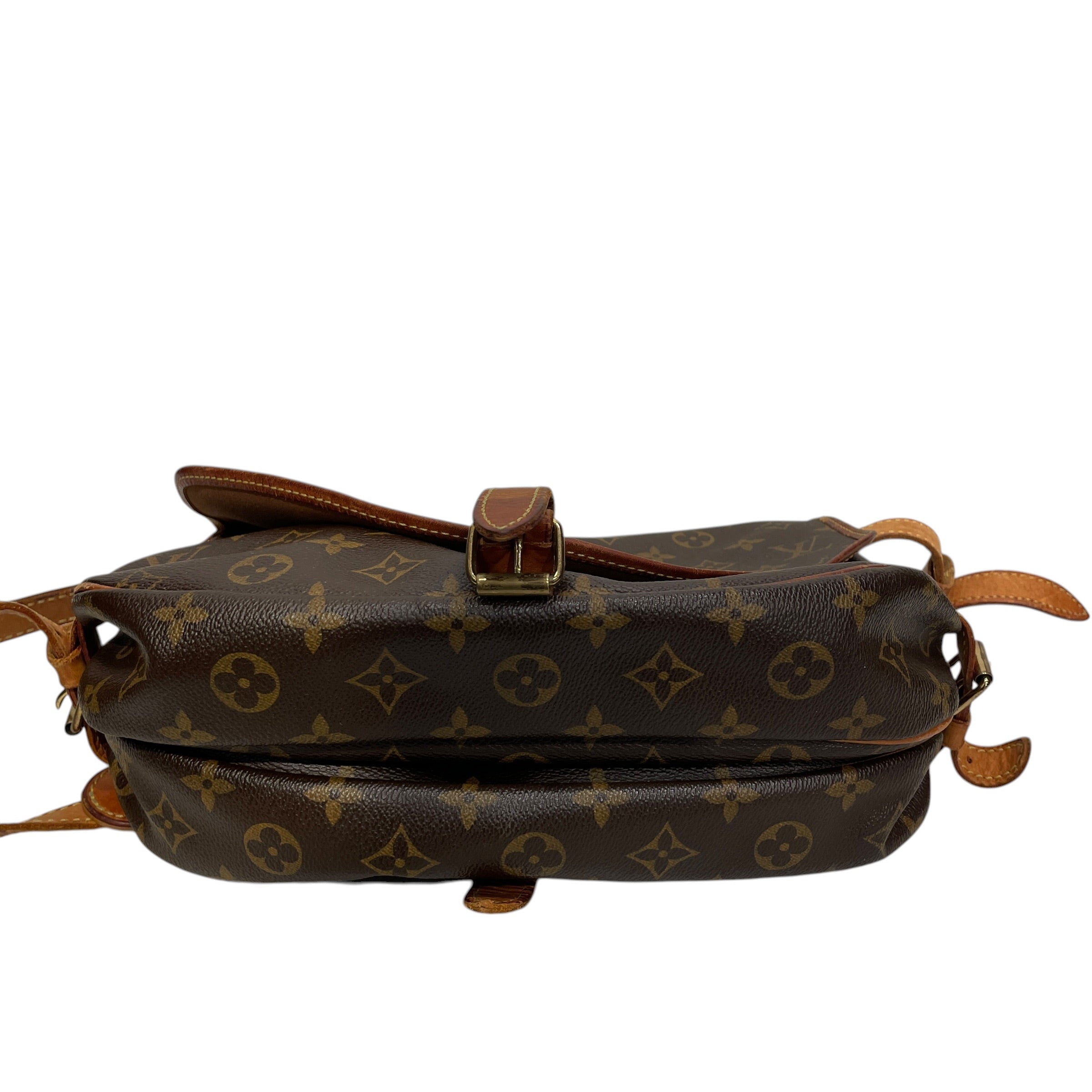 LOUIS VUITTON/Bag/Leather/BRW/SATCHEL view 6