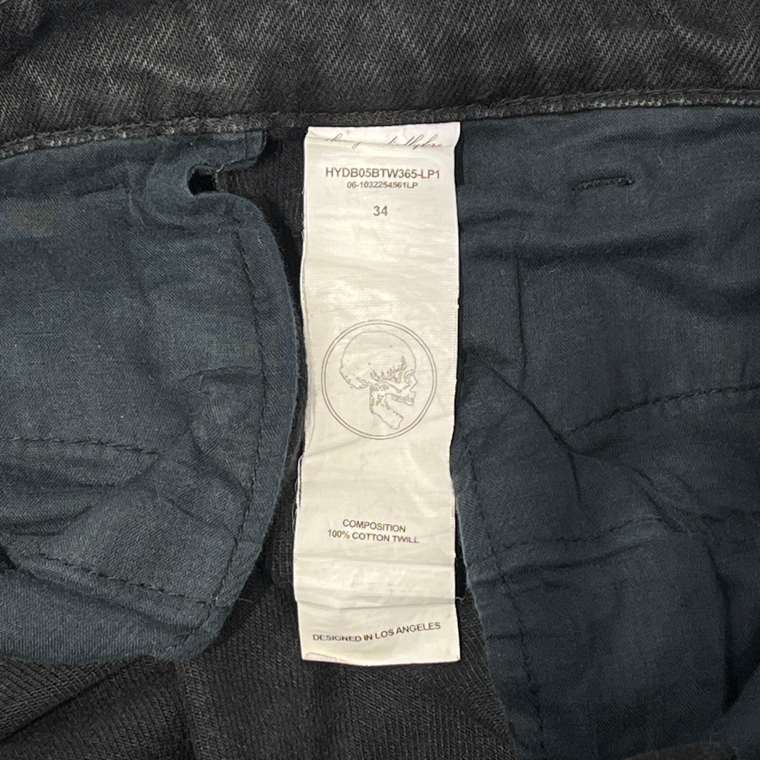haveyoudiedbefore?/Pants/34/Denim/BLK/wide bondage view 8