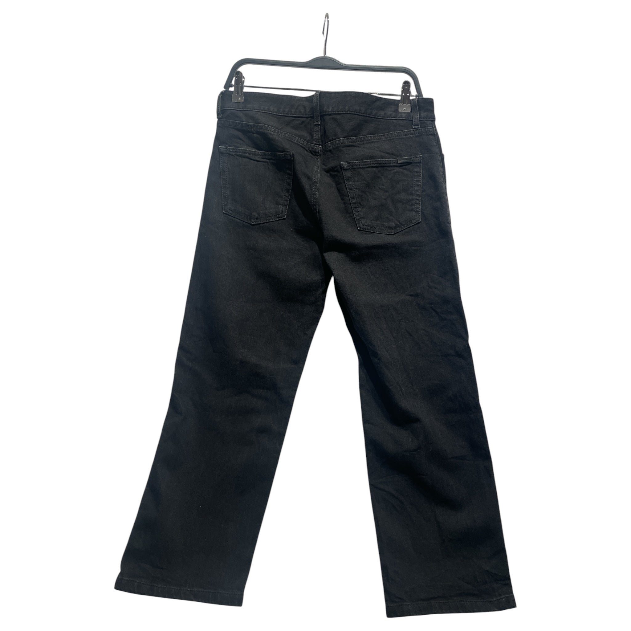 SAINT LAURENT/Skinny Pants/31/Cotton/BLK/ view 2