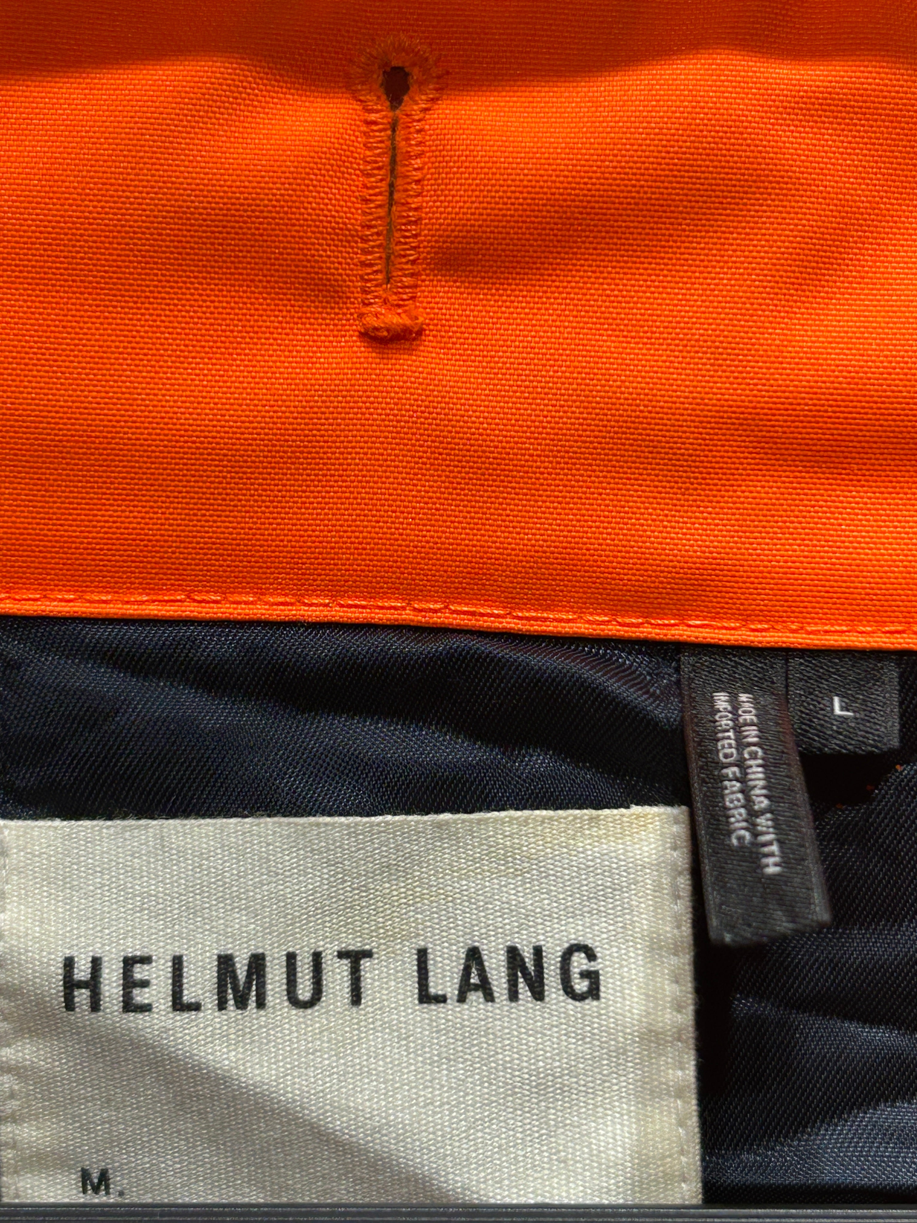 Helmut Lang/Quilted Jkt/L/Polyester/ORN/Quilted view 3