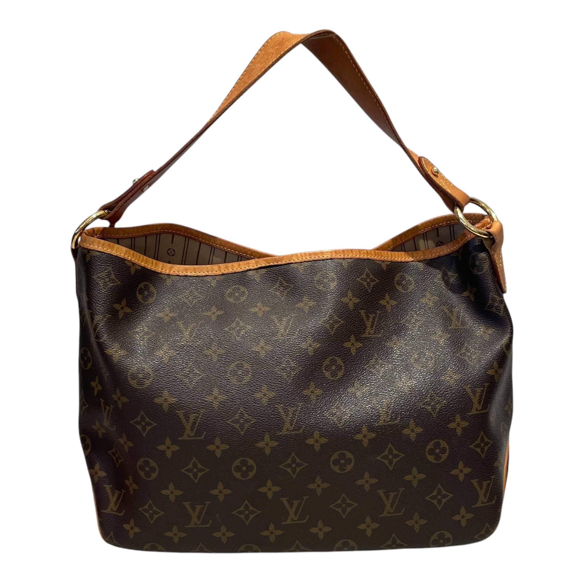 LOUIS VUITTON/Tote Bag/Leather/BRW/Delightful MM view 2