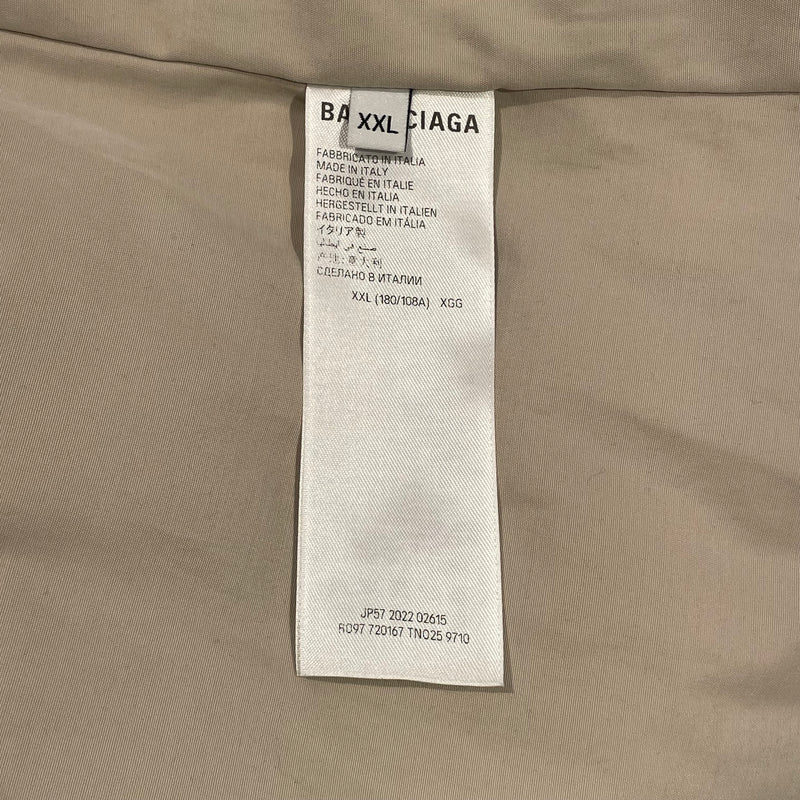 BALENCIAGA/Puffer Vest/XXL/Nylon/CRM/
