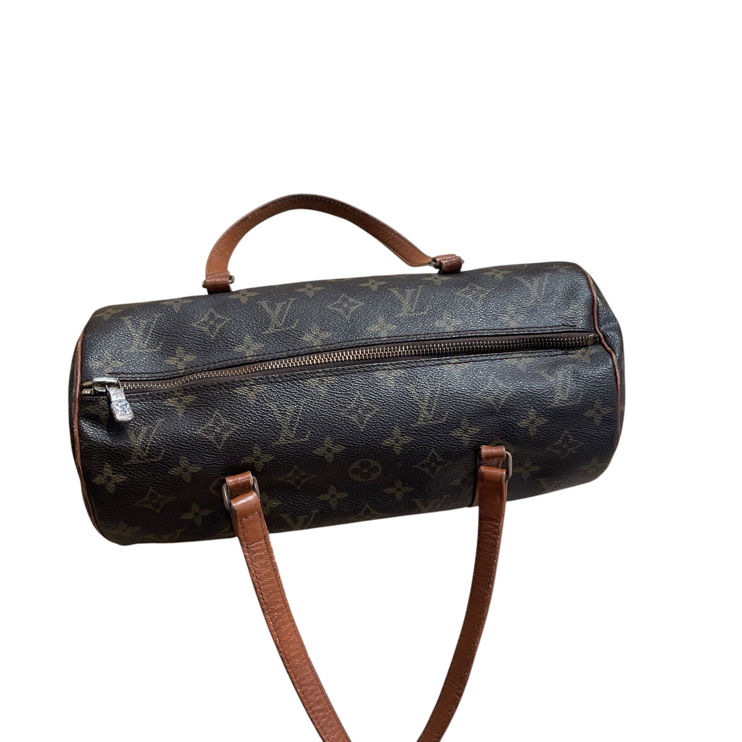 LOUIS VUITTON/Hand Bag/Monogram/Leather/BRW/VINTAGE PAPILLION view 6