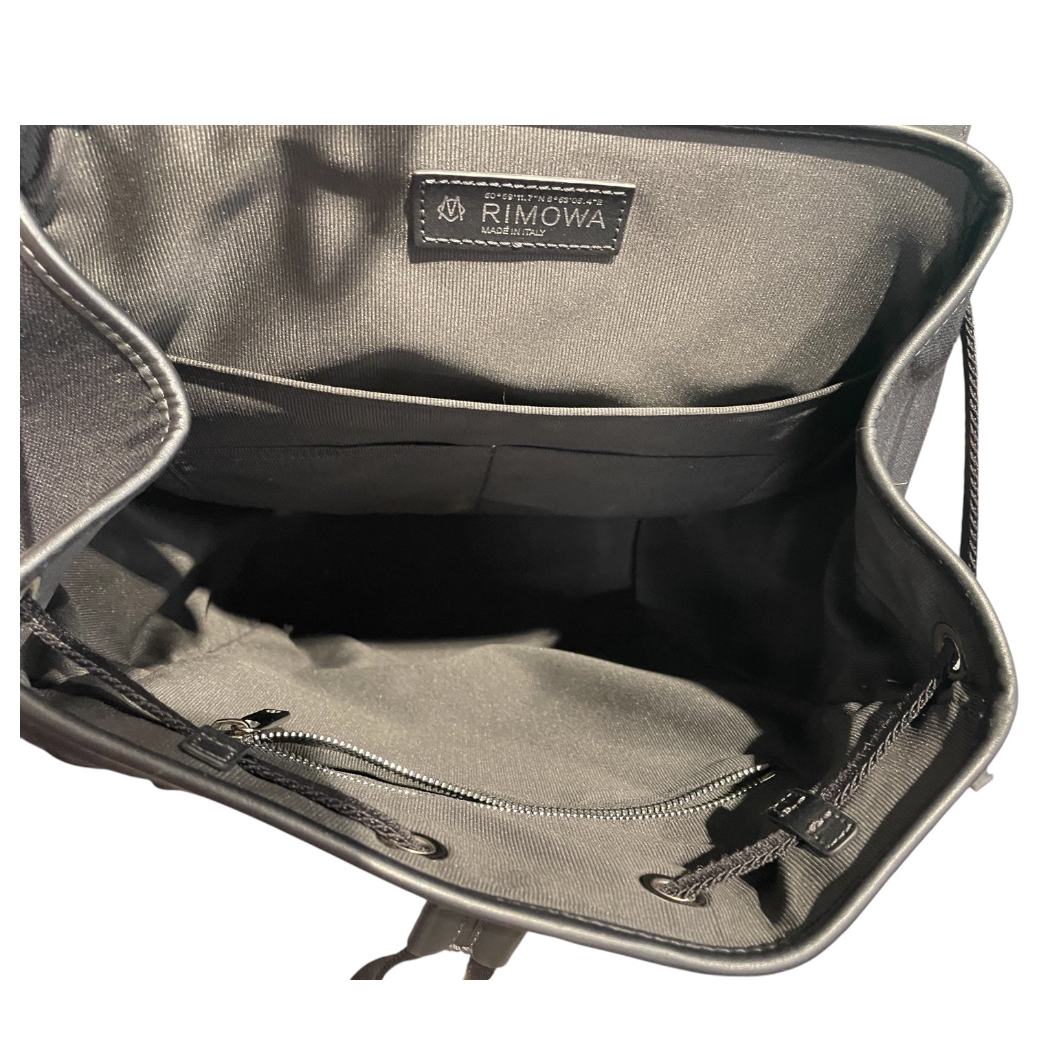 RIMOWA/Backpack/Cotton/BLK/Never Still Flap Backpack view 4