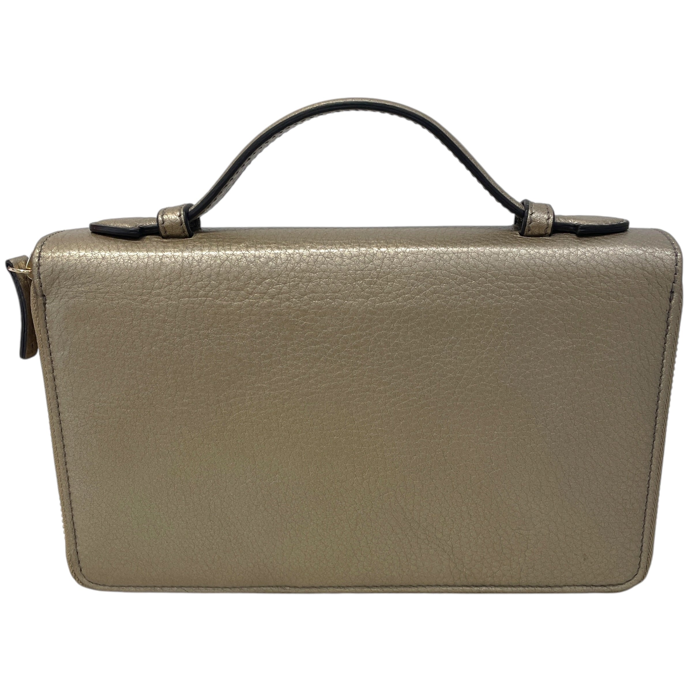 GUCCI/Hand Bag/Leather/GLD/Soho view 2
