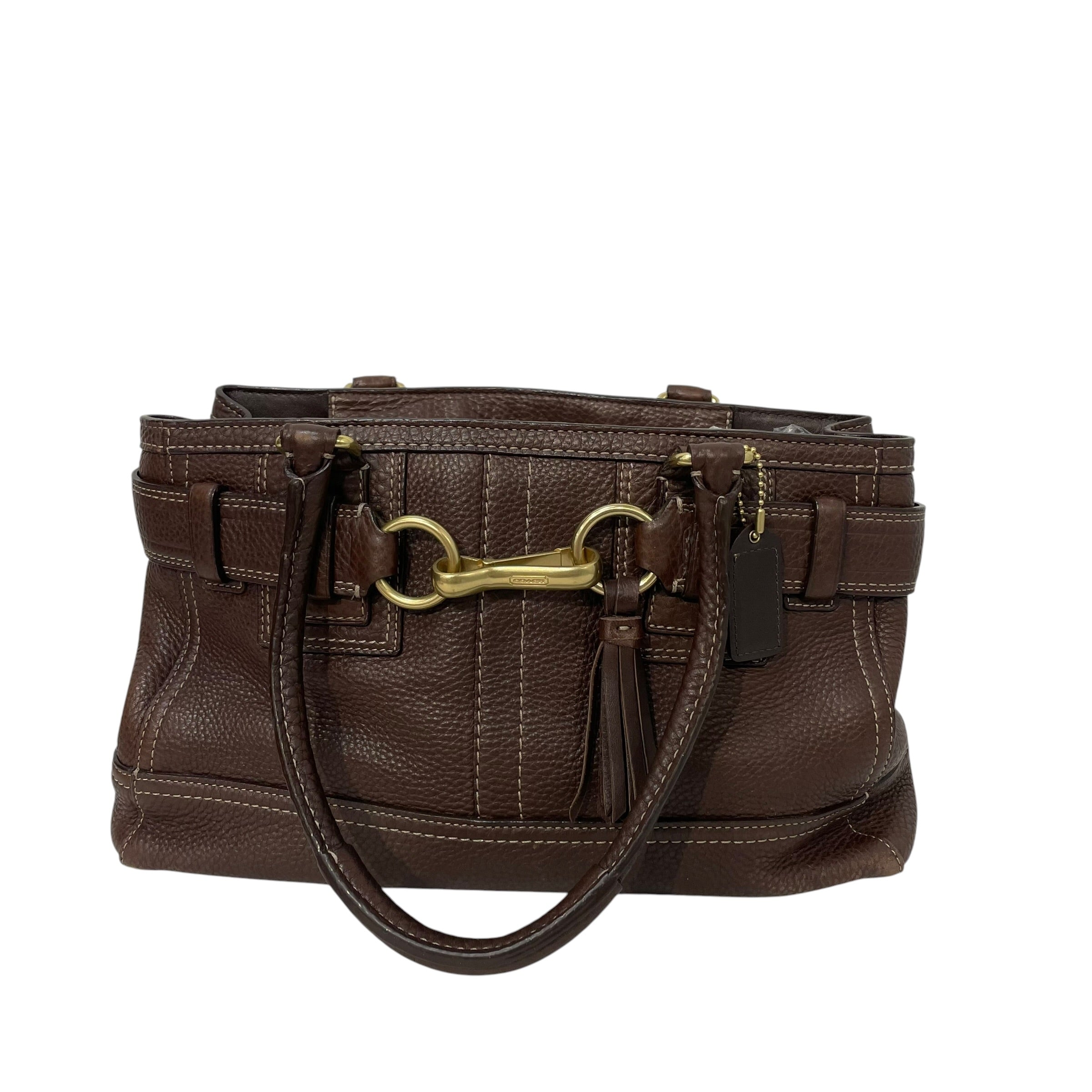 COACH/Tote Bag/Leather/BRW/F06S-10212/Vintage Hampton – 2nd STREET USA